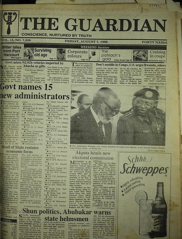 The Guardian Newspaper on Unsplash