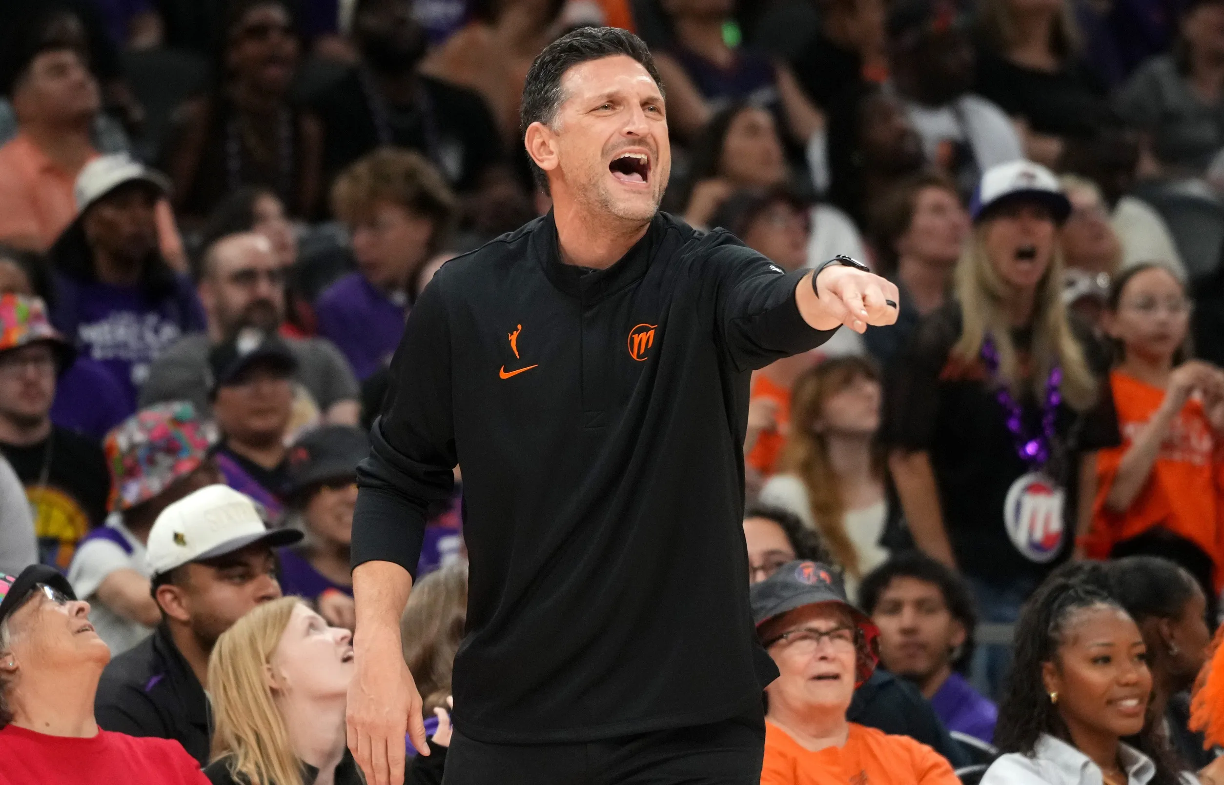 Nate Tibbetts Frustrated as Mercury’s Turnover Issues Continue Against Aces