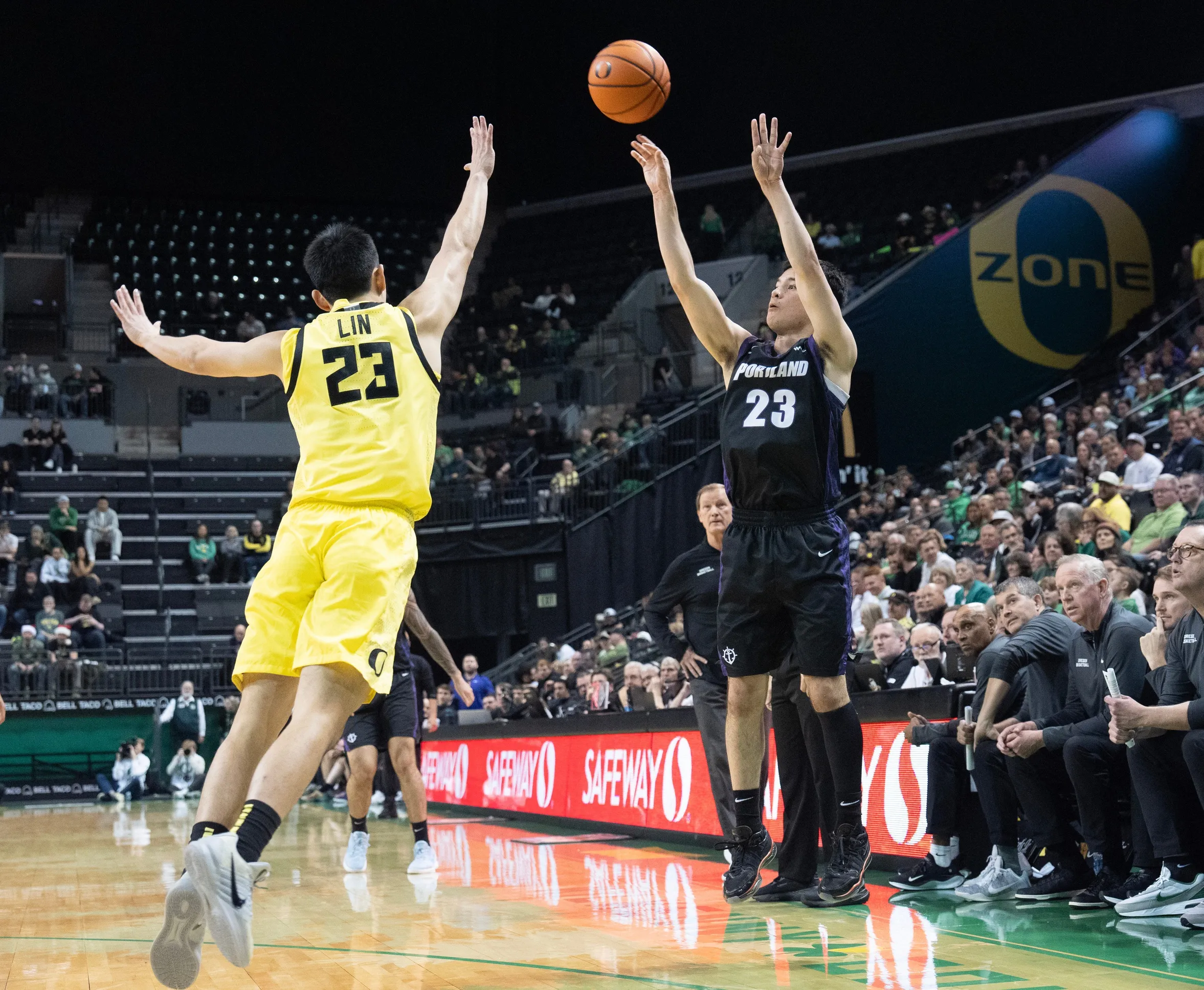 Portland Stuns Gonzaga, Ending 15-Game Winning Streak