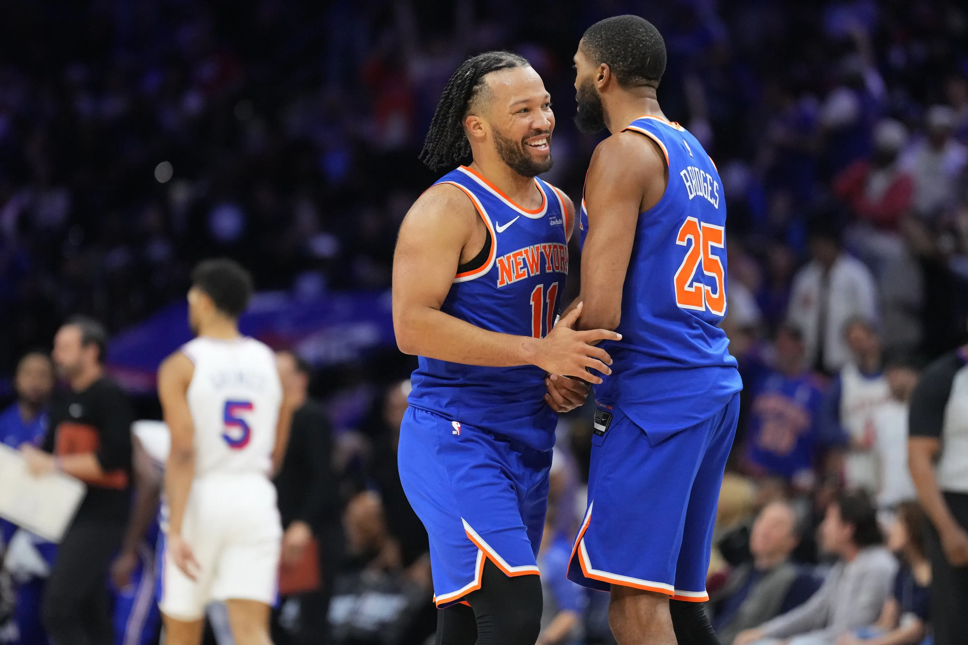 Knicks Fans Take Over Philadelphia as New York Completes Series Sweep