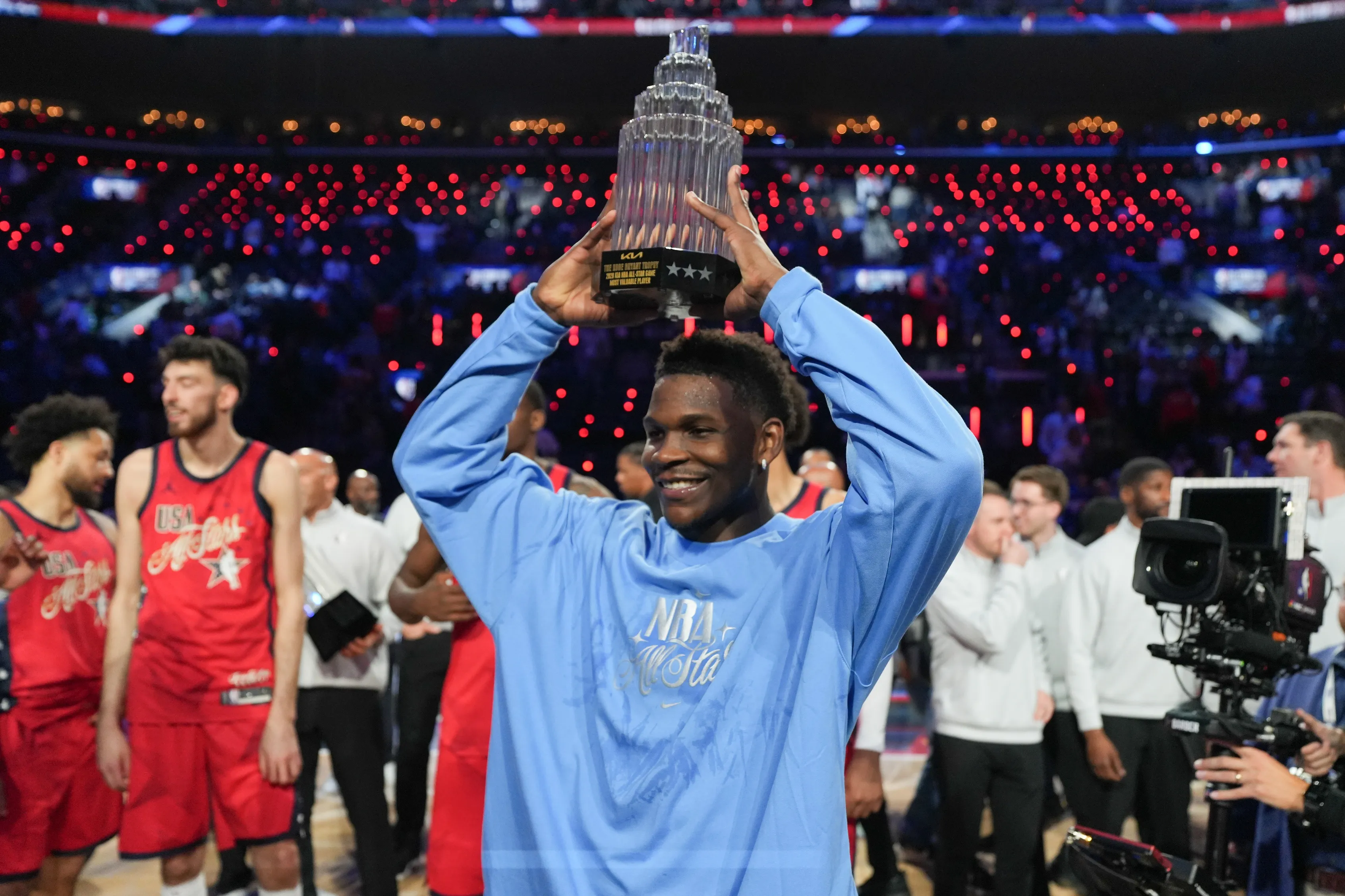 Anthony Edwards Claims All-Star Spotlight With MVP Performance