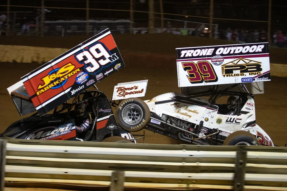 Anthony Macri gets major back fractures after Williams Grove crash