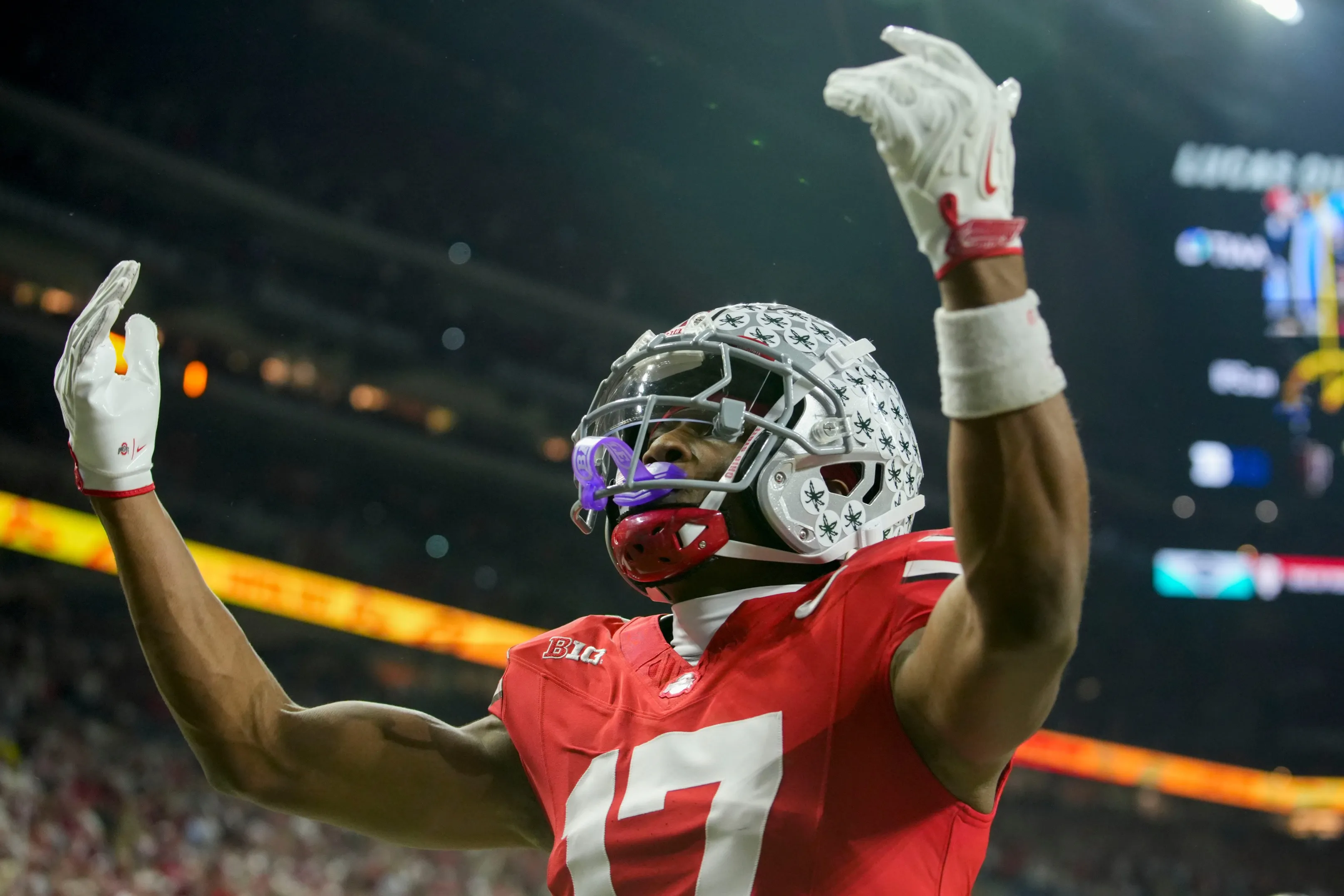 Ohio State Wide Receiver Carnell Tate Declares for 2026 NFL Draft