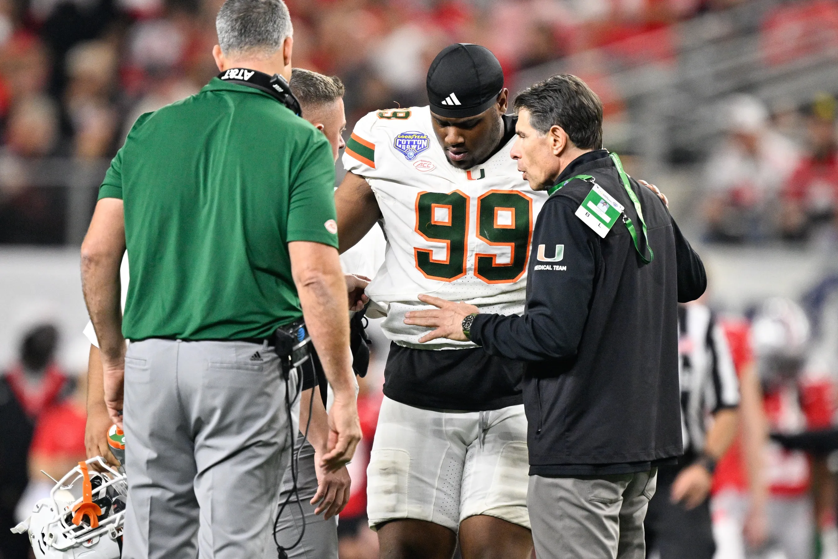Miami DT Ahmad Moten Sr. Trending Toward Availability for CFP Semifinal