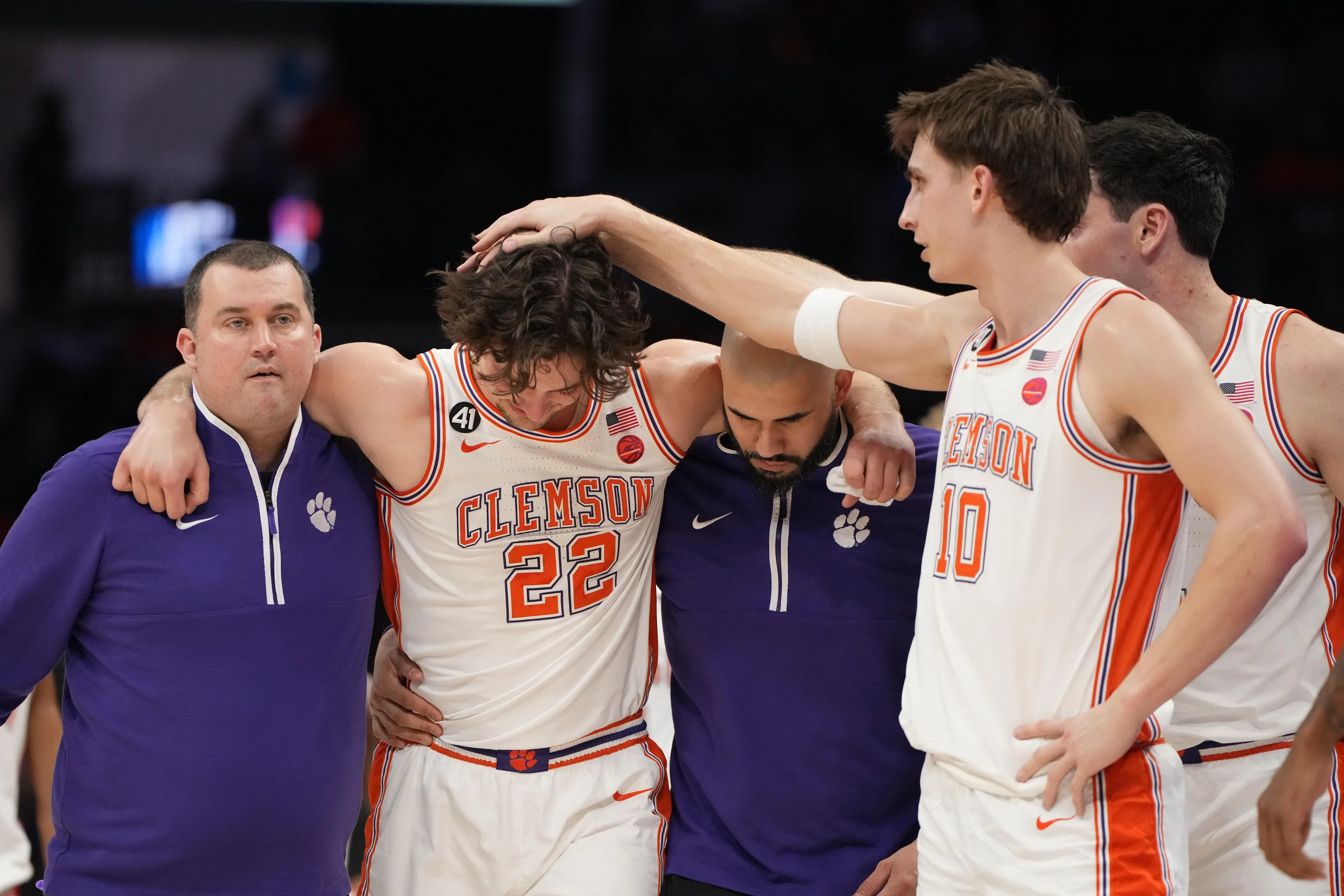 Clemson Faces ACC Tournament Setback After Carter Welling Knee Injury