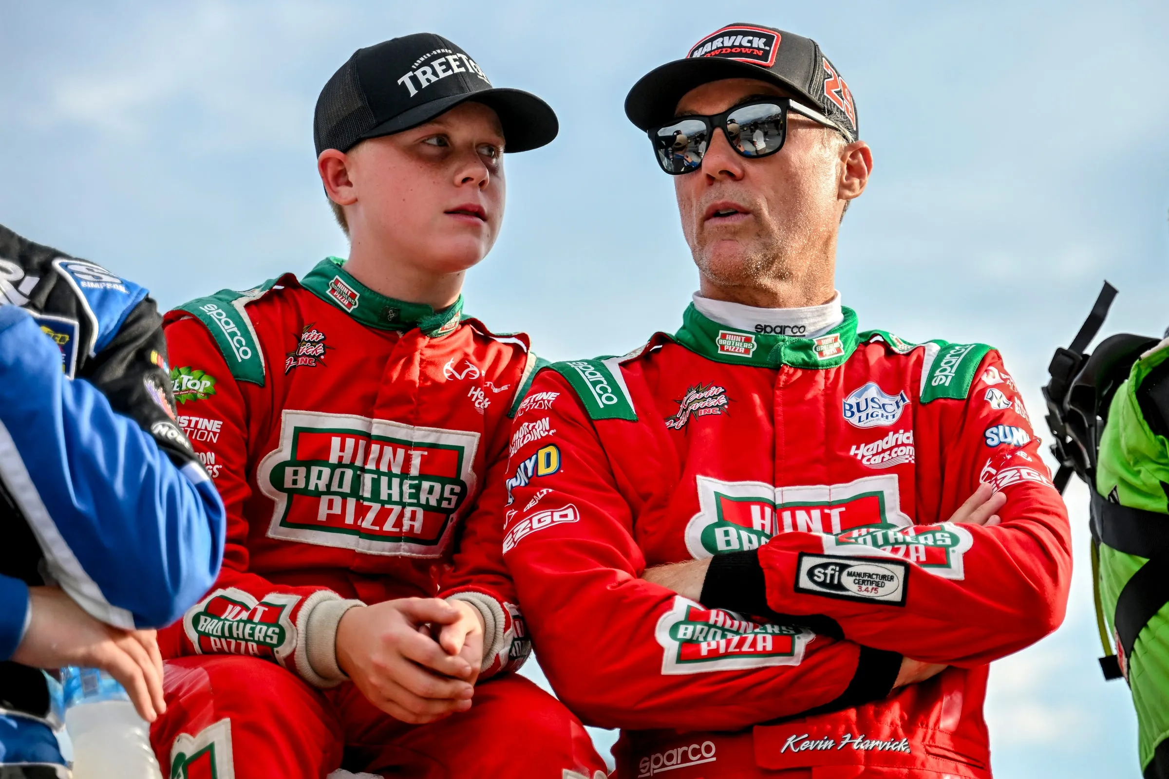 “I Never Told Him How to Hold the Steering Wheel,” Kevin Harvick Reacts to Keelan’s Driving Style