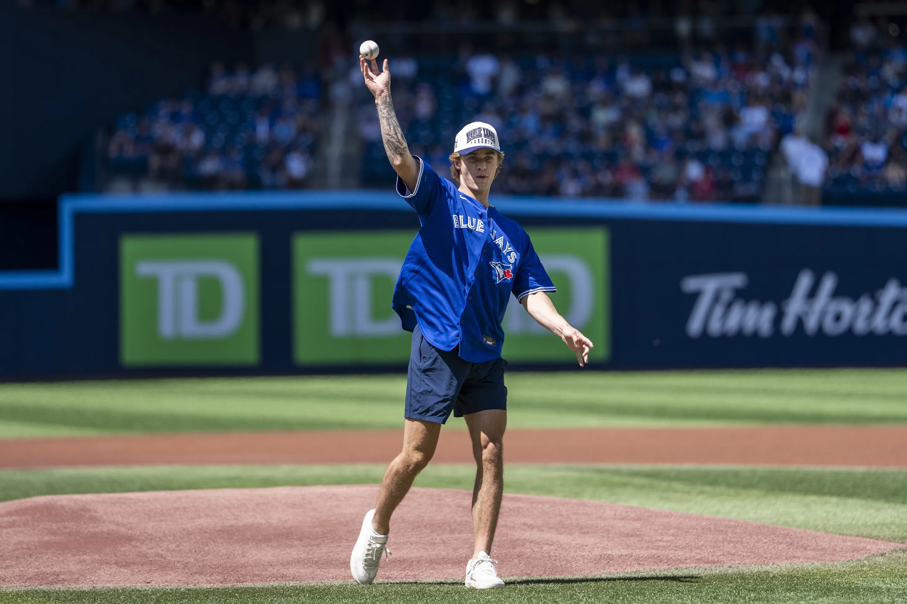 Gavin McKenna Begins Toronto Journey With Blue Jays First Pitch After Draft Honor
