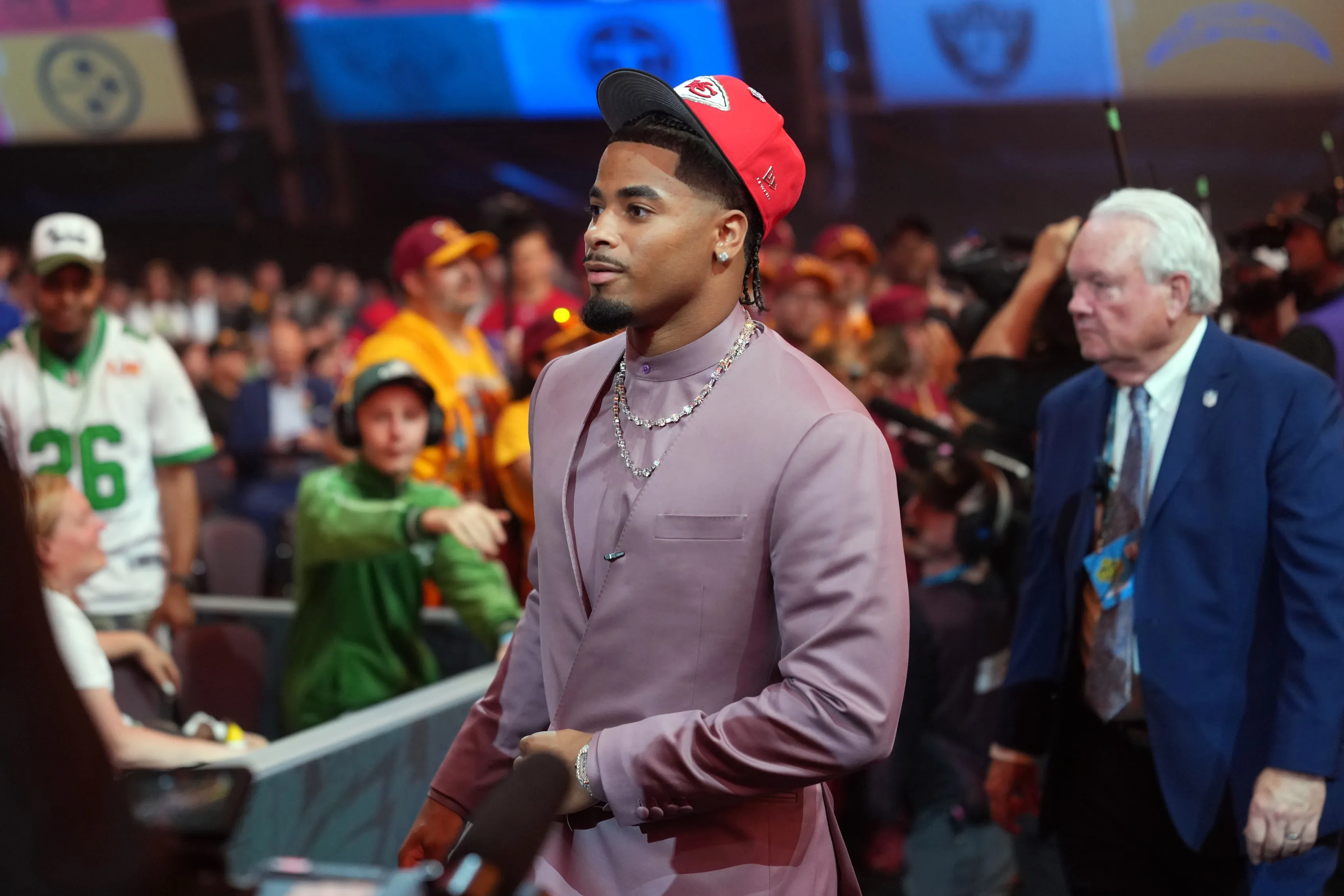 Chiefs Rookie Mansoor Delane Embraces KC Role After Leaving Ravens Fandom Behind