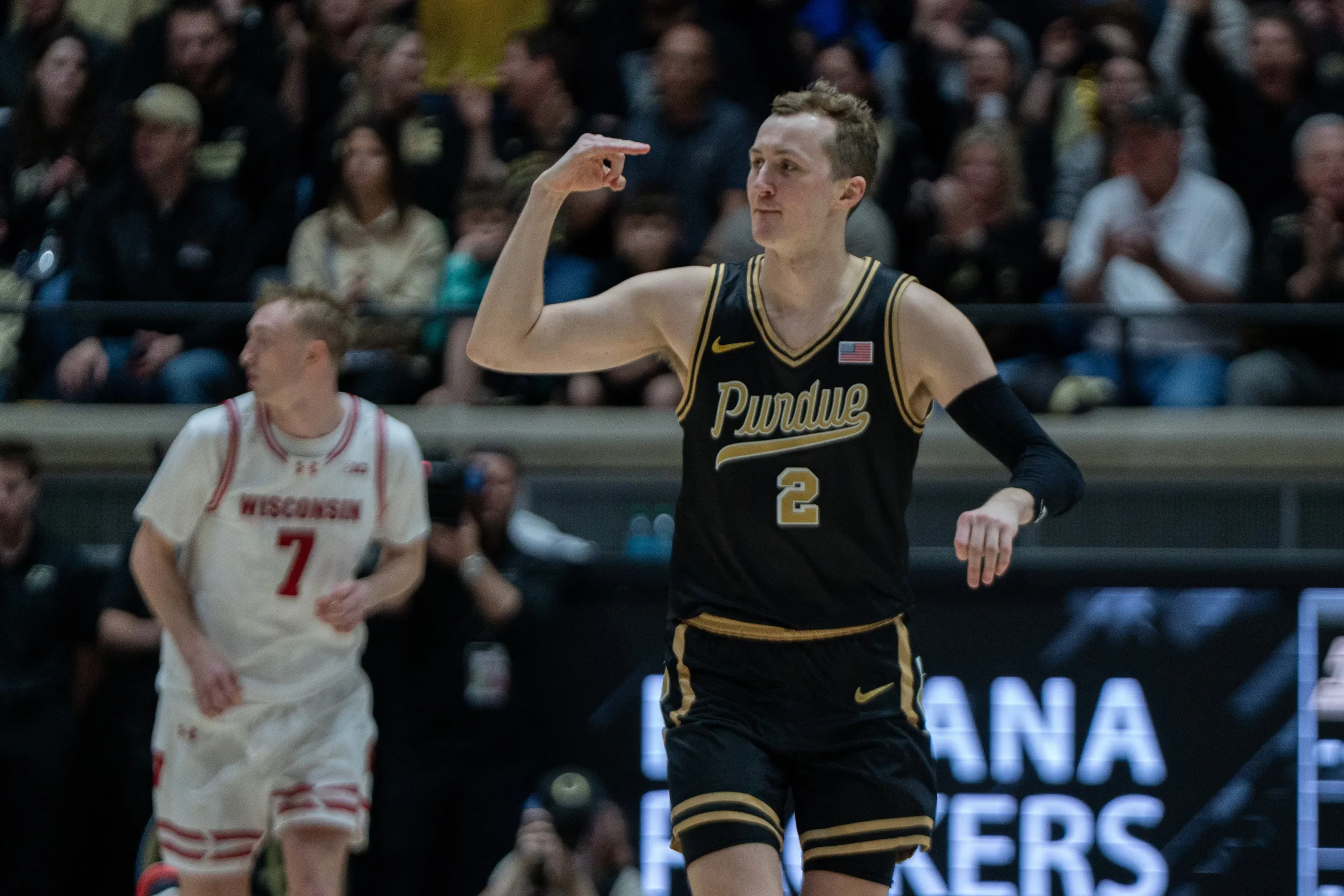 Purdue Falls to Wisconsin on Senior Night Despite Loyer Record