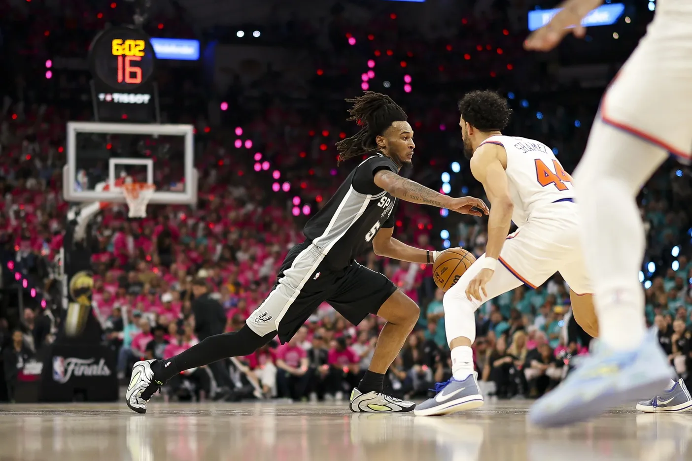 Stephon Castle Stays Confident Despite Spurs' Game 1 NBA Finals Defeat