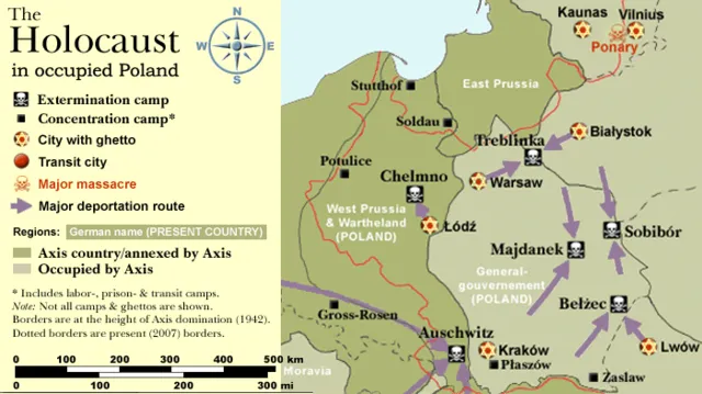 WW2-Holocaust-Europe.png: User:Dna-Dennis on Wikimedia Commons 