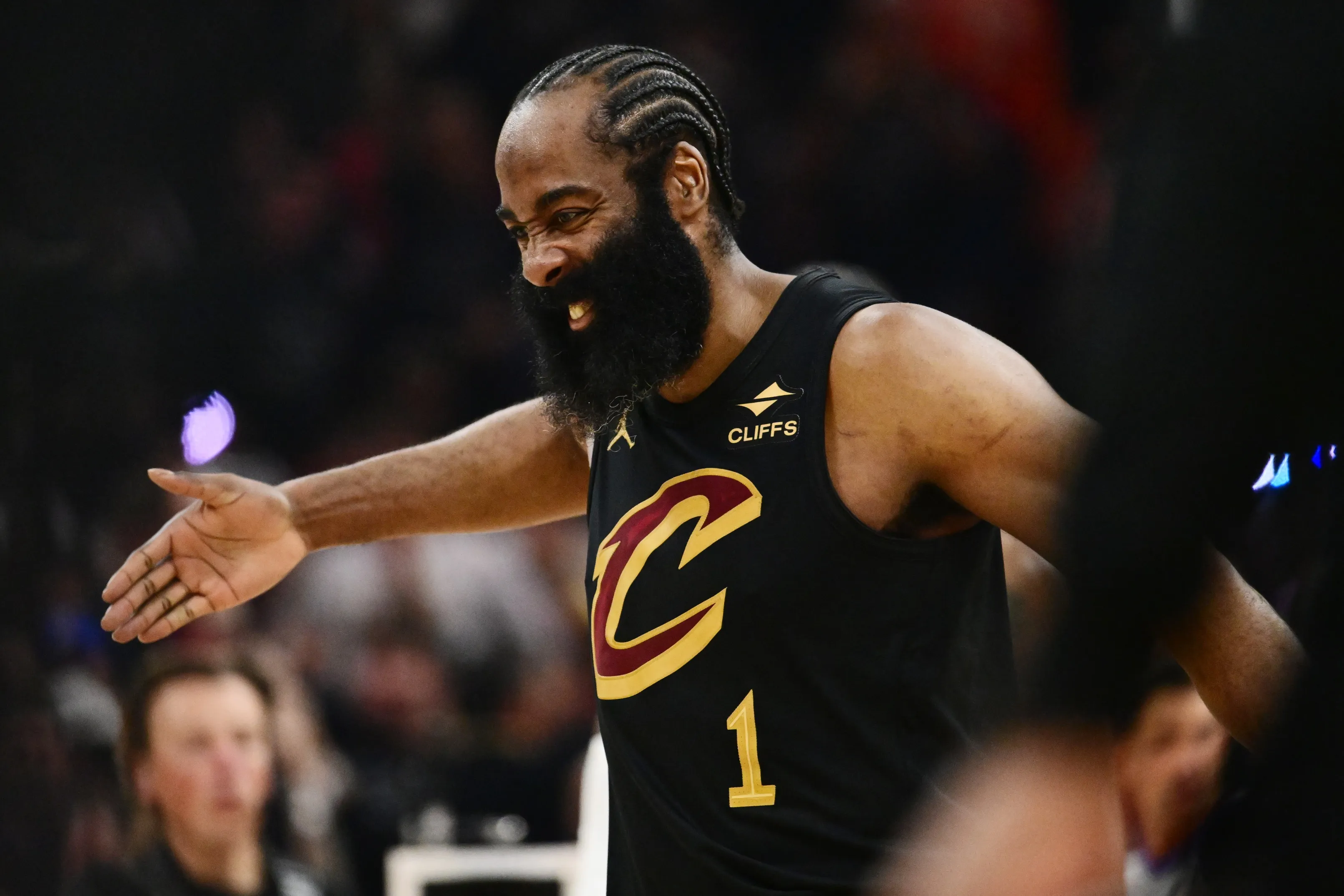 James Harden’s girlfriend Paige Speights hypes clutch performance for Cavaliers in Game 3 vs. Pistons