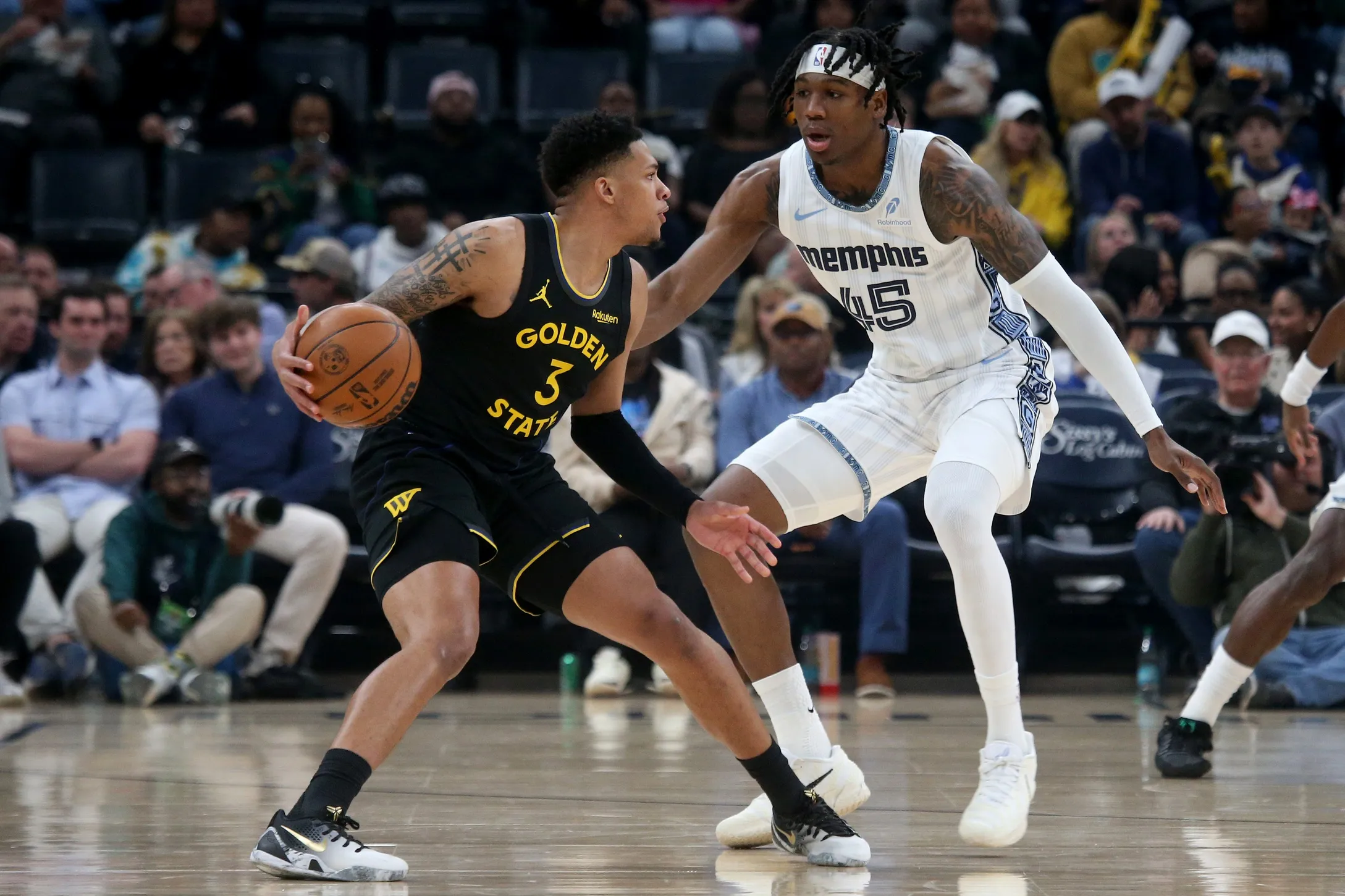 Short-Handed Warriors Lean on Rookie Will Richard to Beat Grizzlies