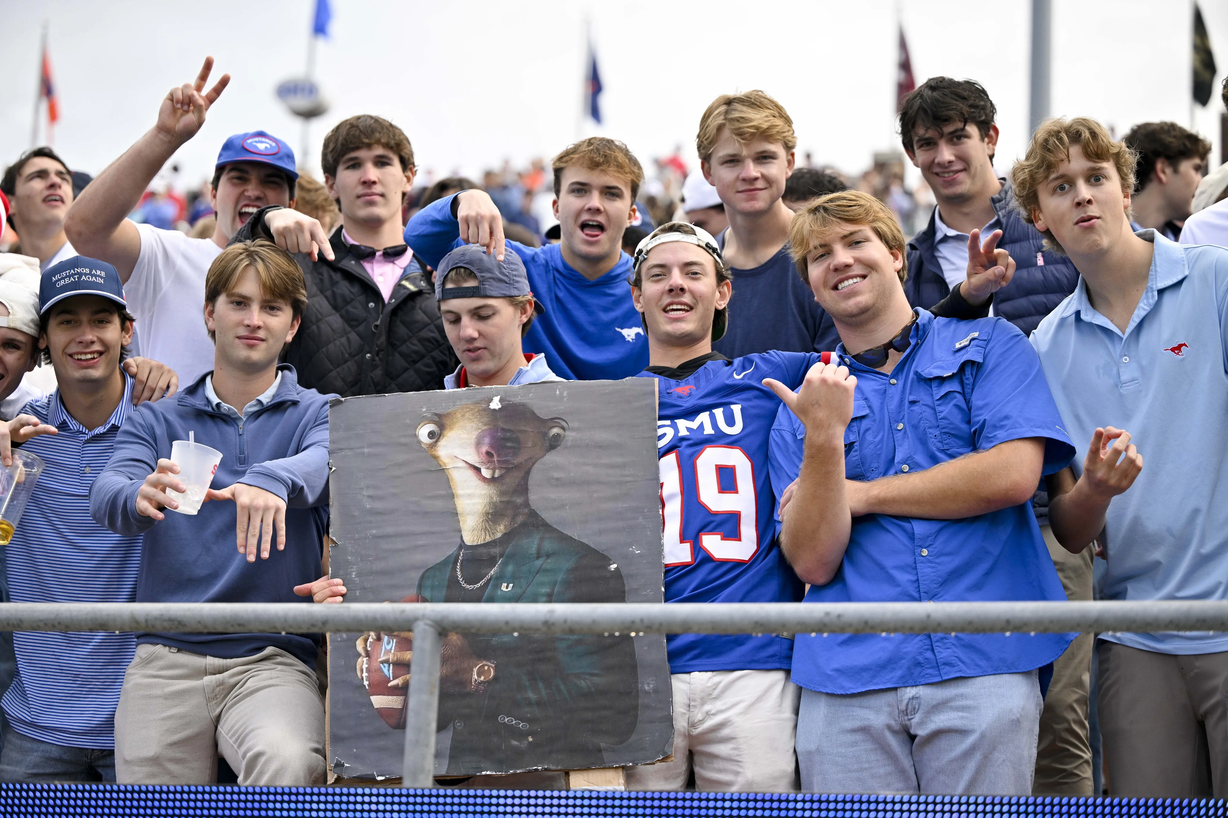 SMU Fans Storm Field After Historic Upset Win Over Miami