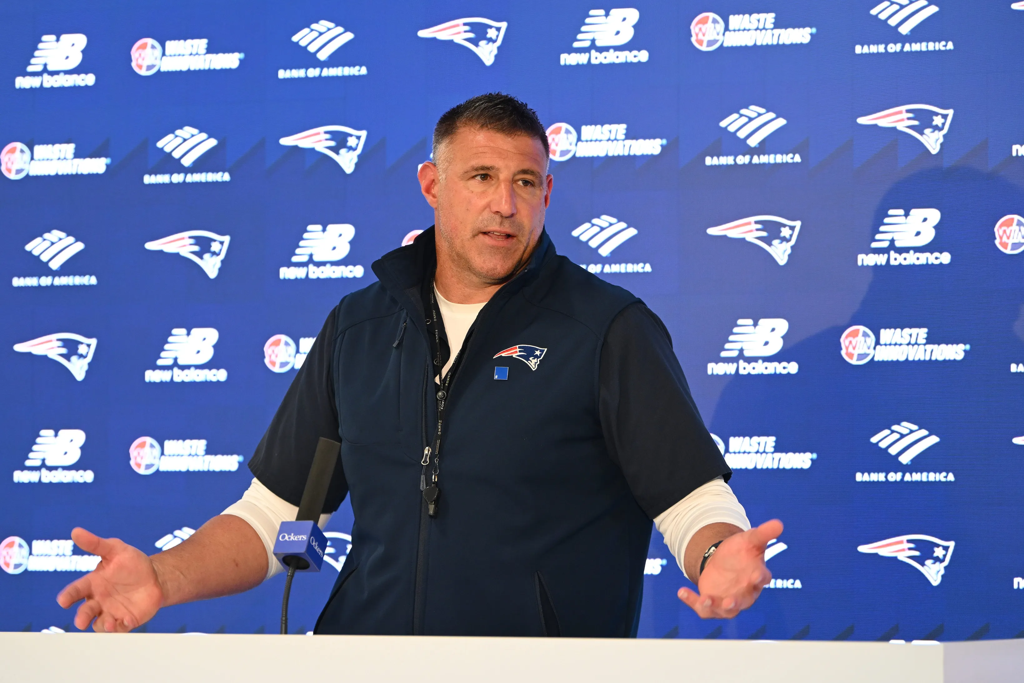 Mike Vrabel and Wife Jen Attend Kelce-Swift Wedding Amid Offseason Scrutiny
