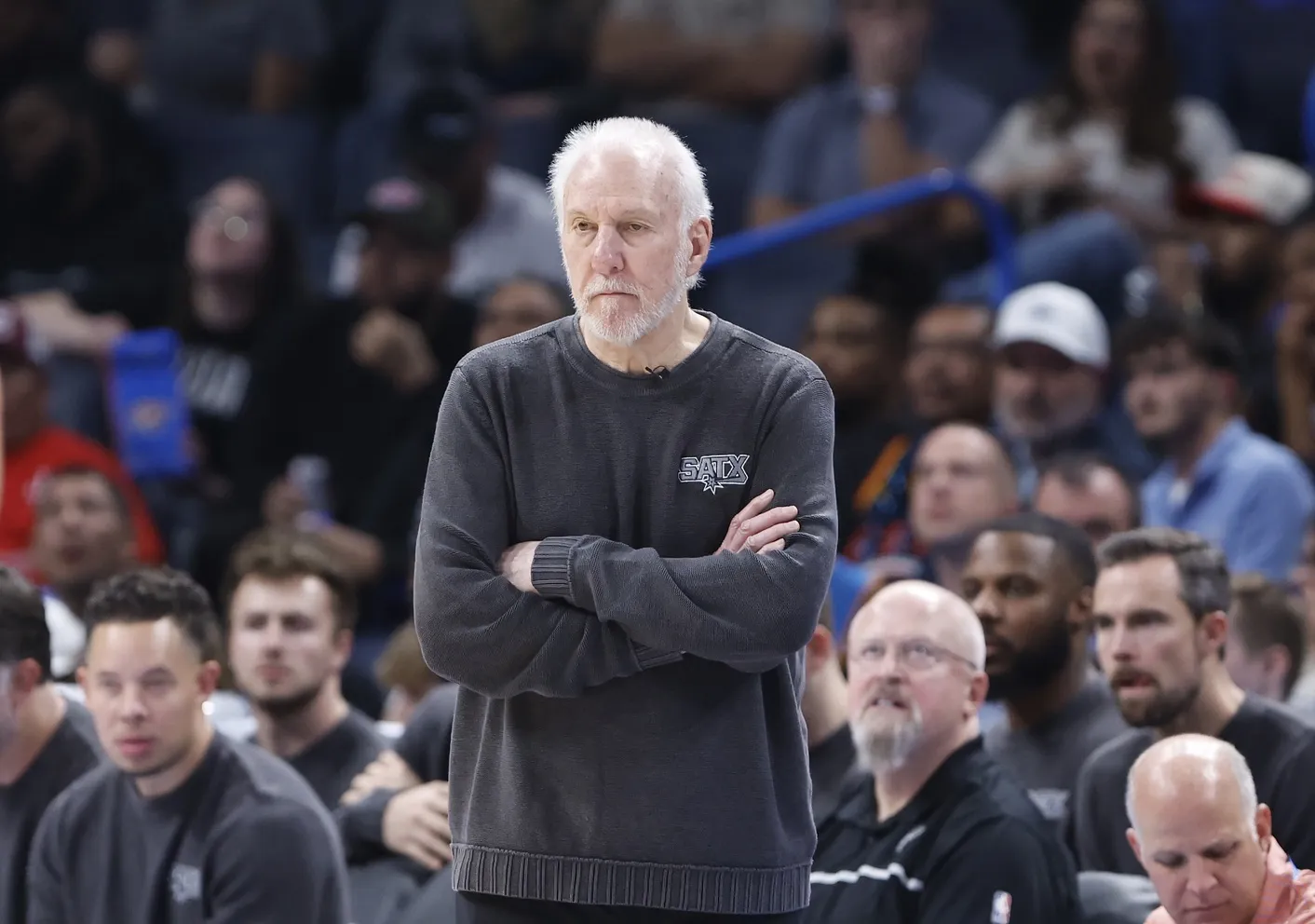 Spurs Quietly Raise Banner Honoring Gregg Popovich’s Legendary Coaching Career