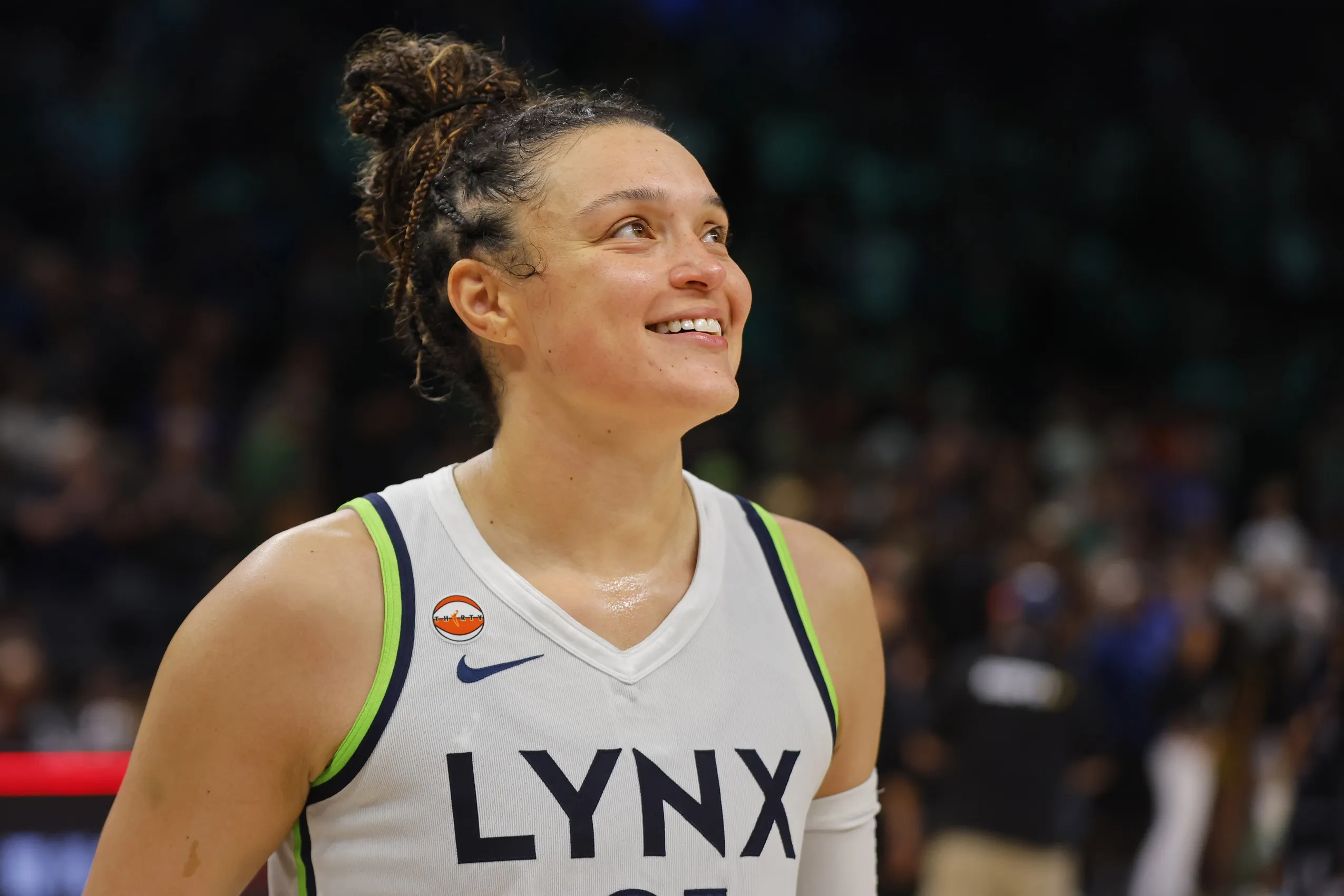 Kayla McBride's Historic Performance Powers Lynx Past Mercury in Thriller