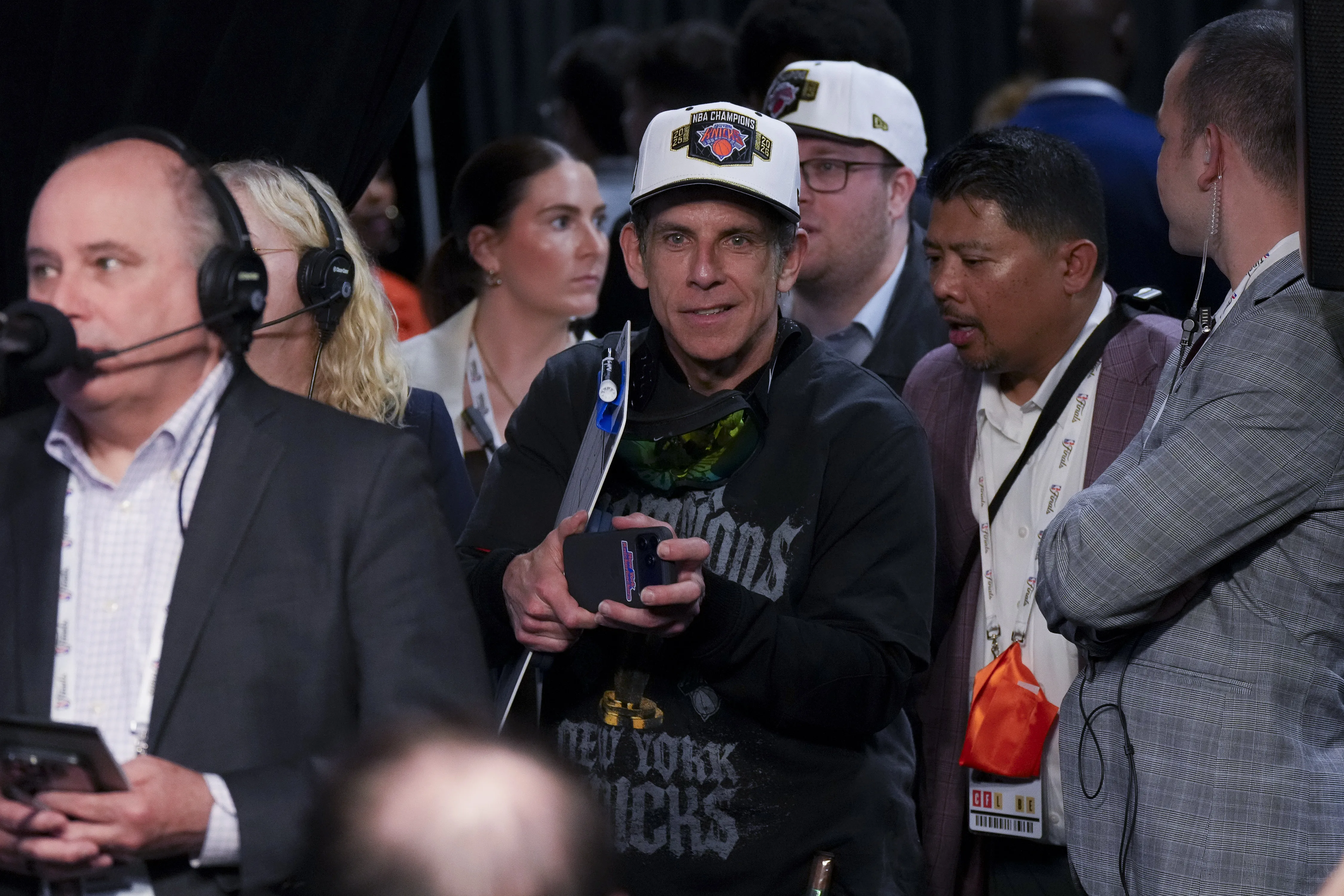Ben Stiller Embraces Unfamiliar Joy as Knicks End 53-Year Title Drought