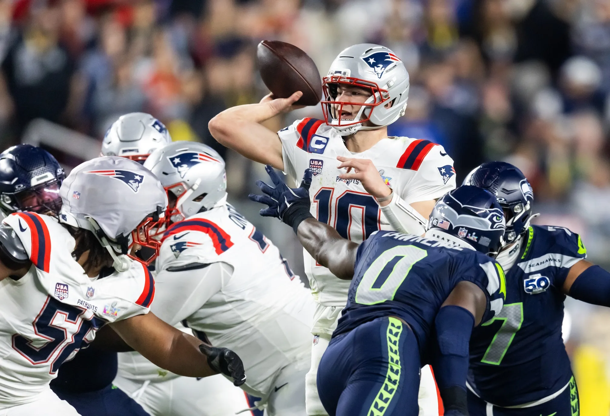 Patriots TE Julian Hill Praises Drake Maye as New England Builds Momentum