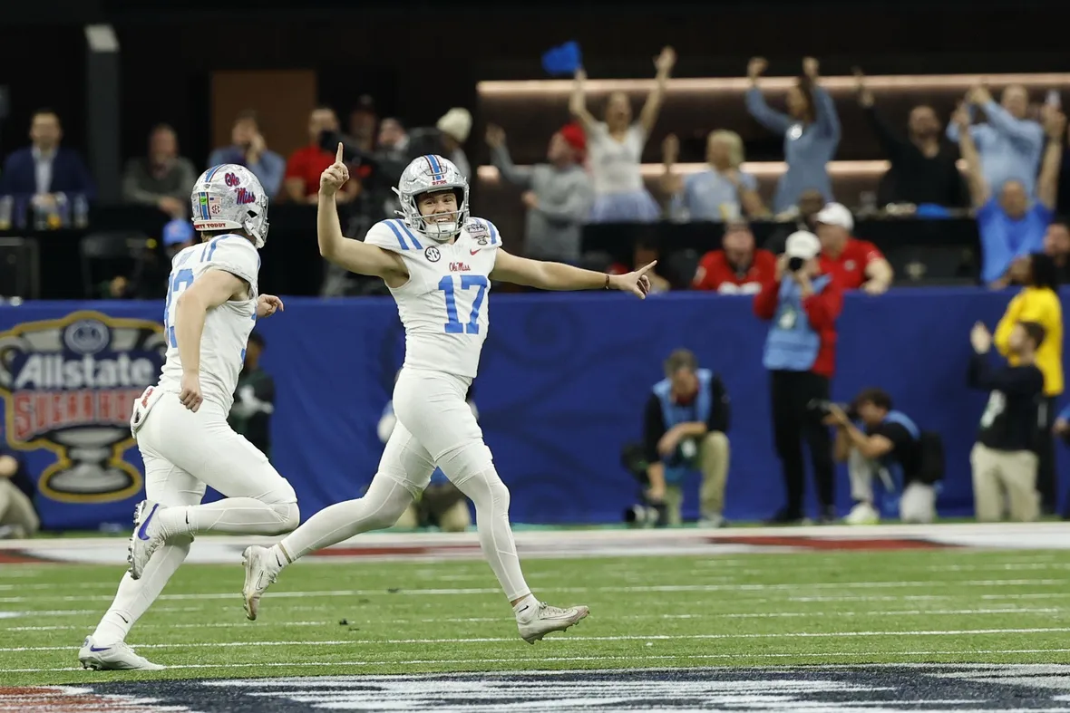 Lucas Carneiro Sets Sugar Bowl Field Goal Record Twice Against Georgia