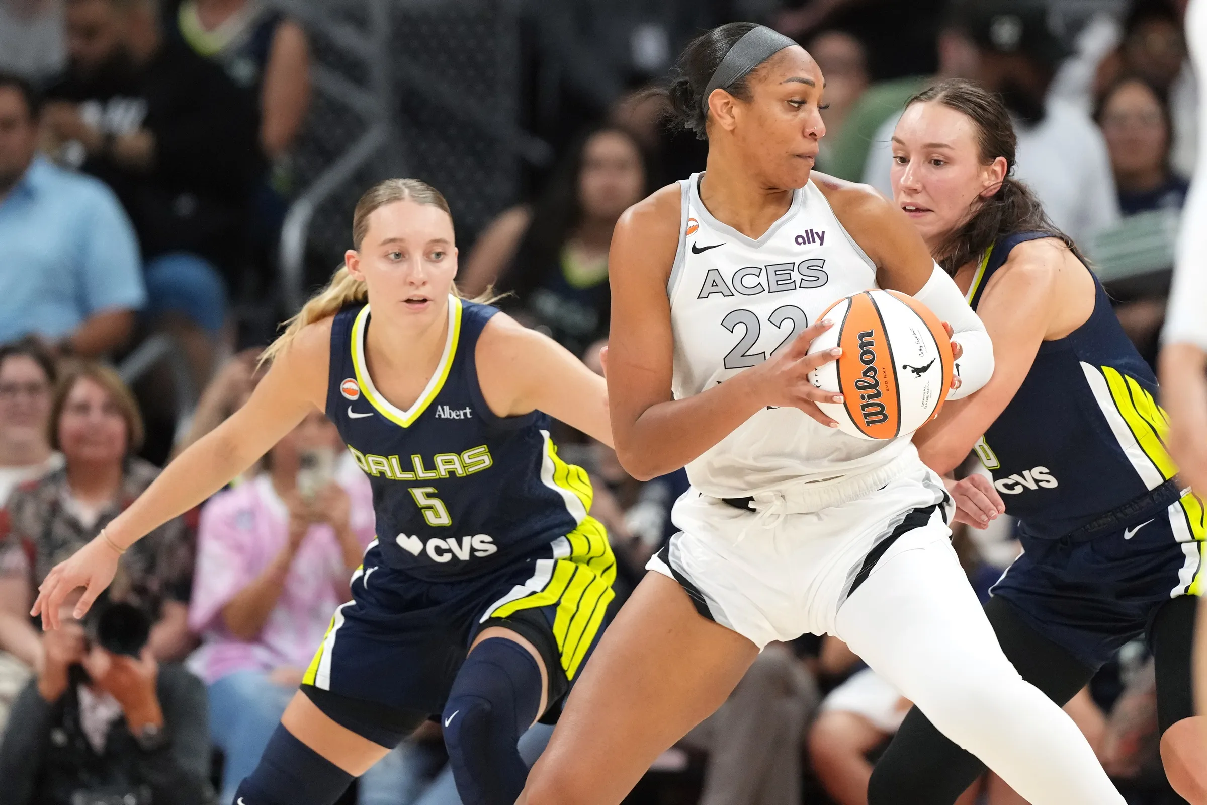 A’ja Wilson Dominates Mercury With Historic Performance To Send Aces Forward