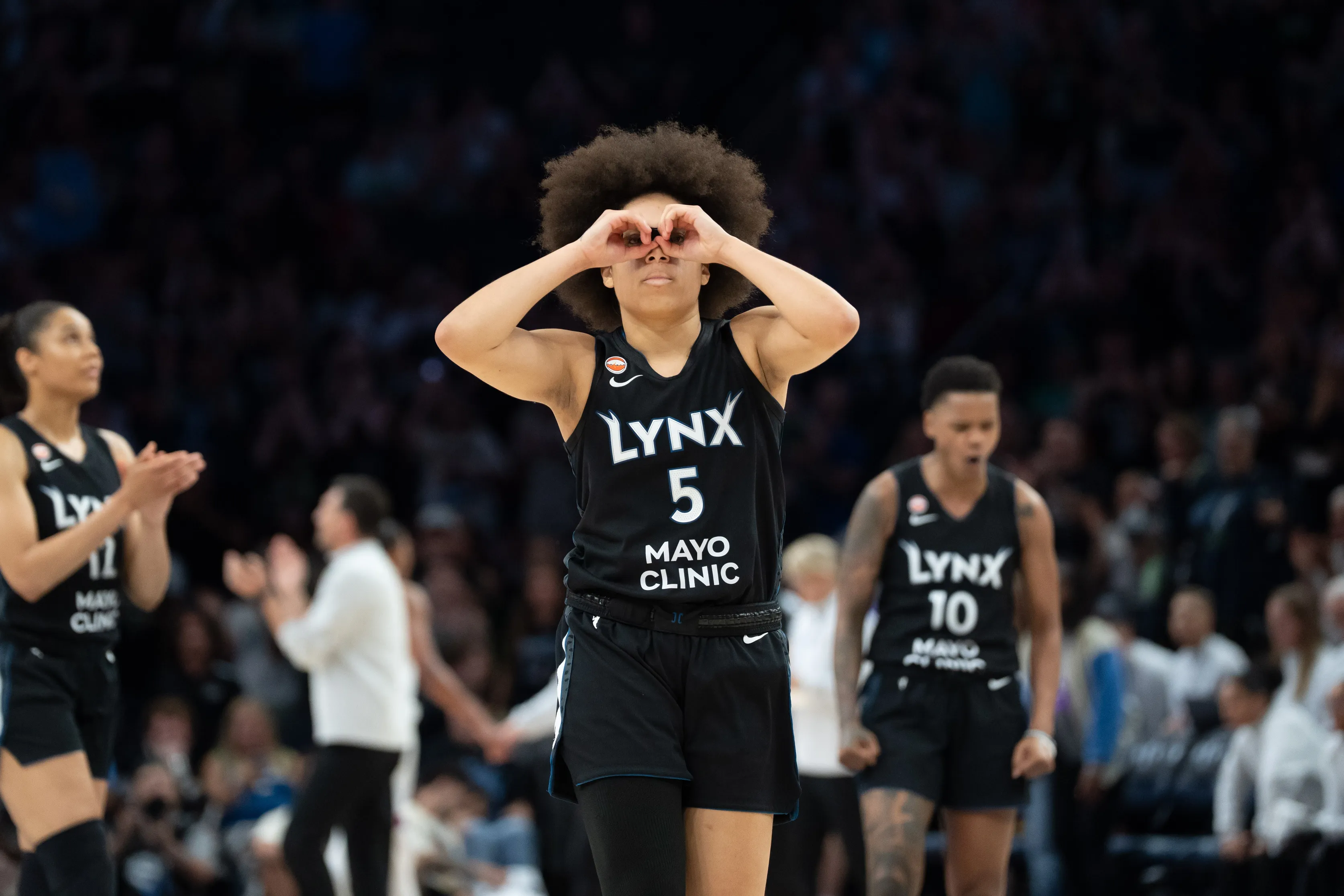 Olivia Miles Earns Sue Bird's Praise After Historic Night for Minnesota Lynx