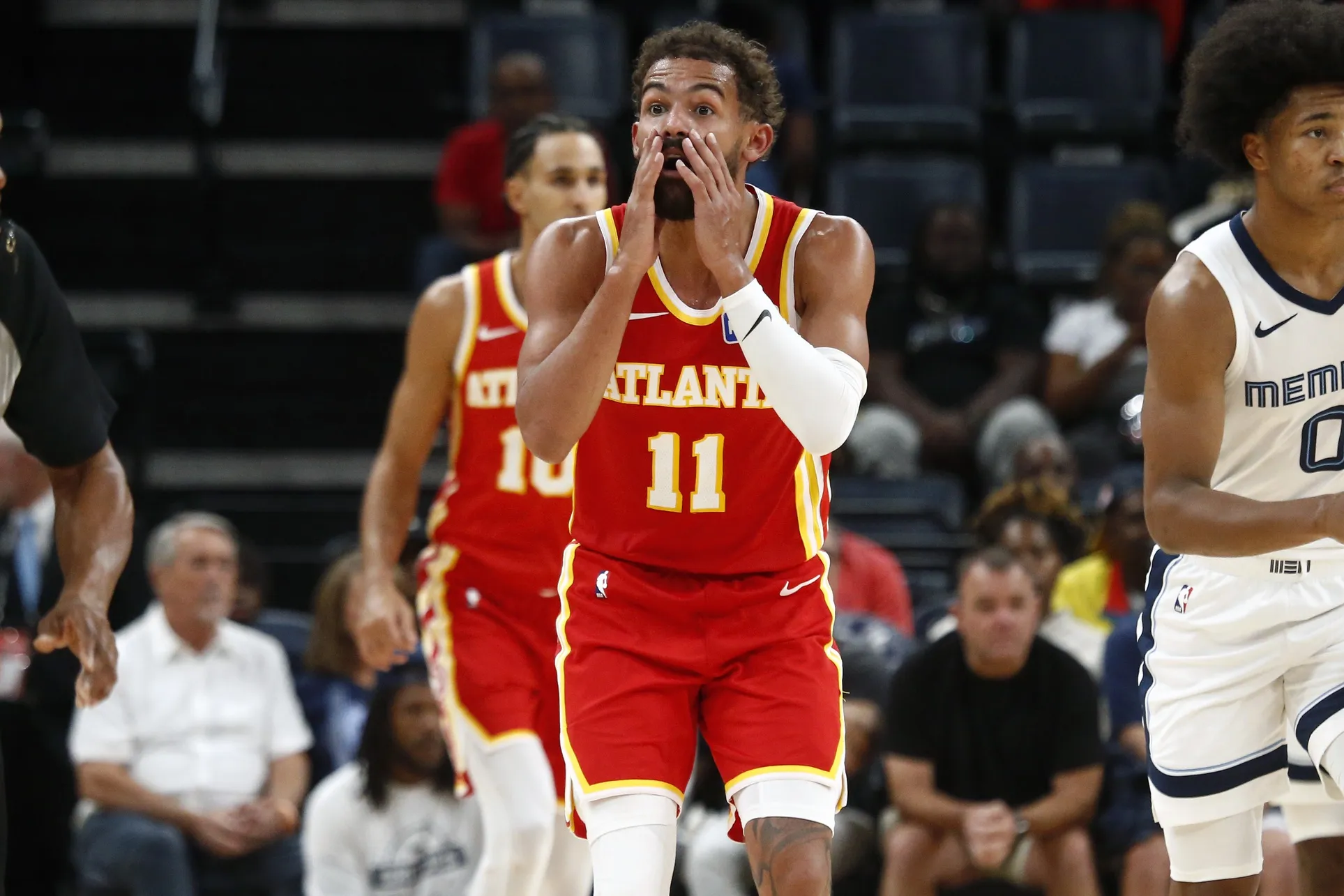 Young Returns in Limited Role as Hawks Manage Recovery