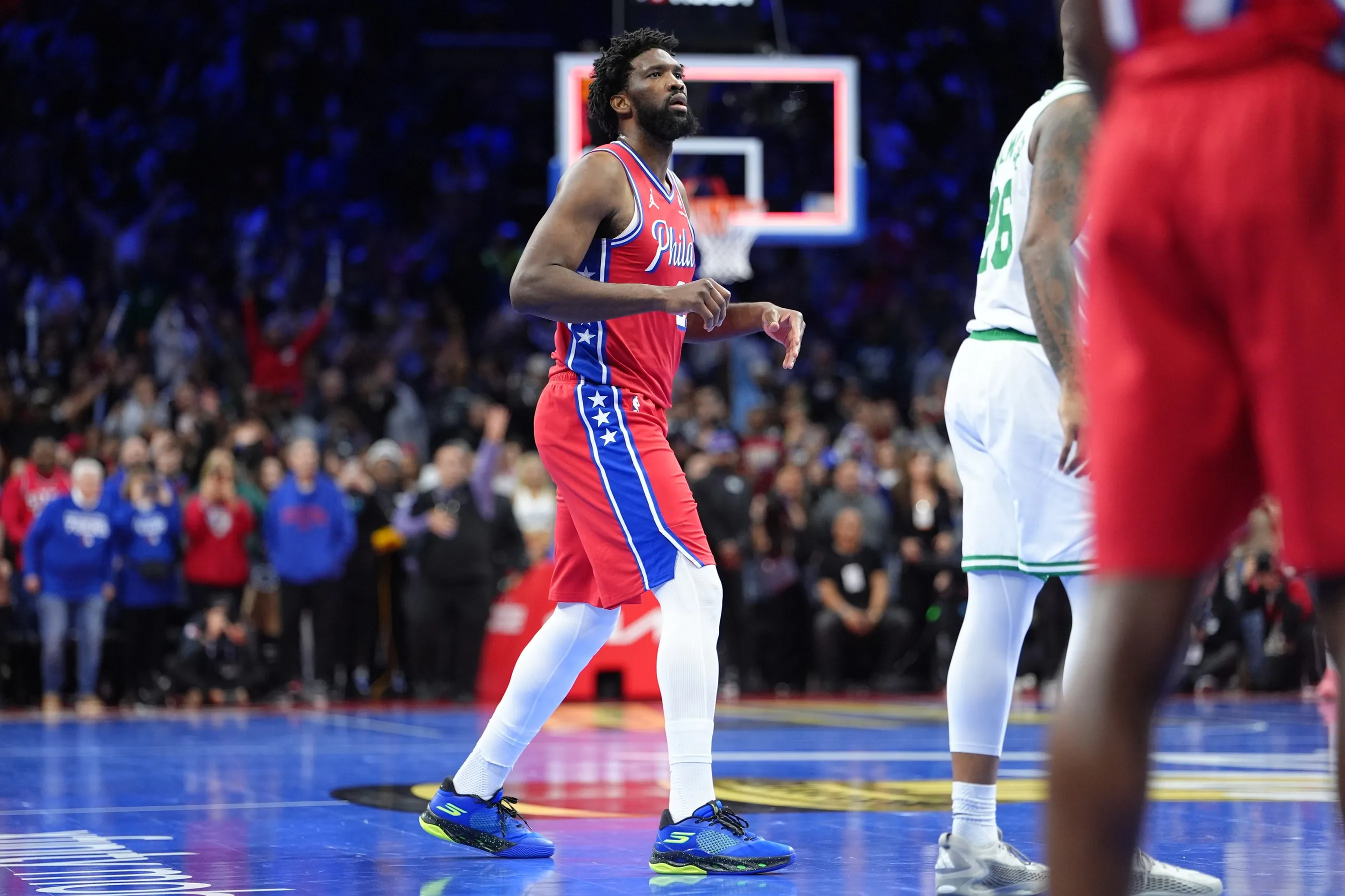 Joel Embiid Fined for On-Court Gesture as 76ers’ Star Finds Form in Early Season Surge