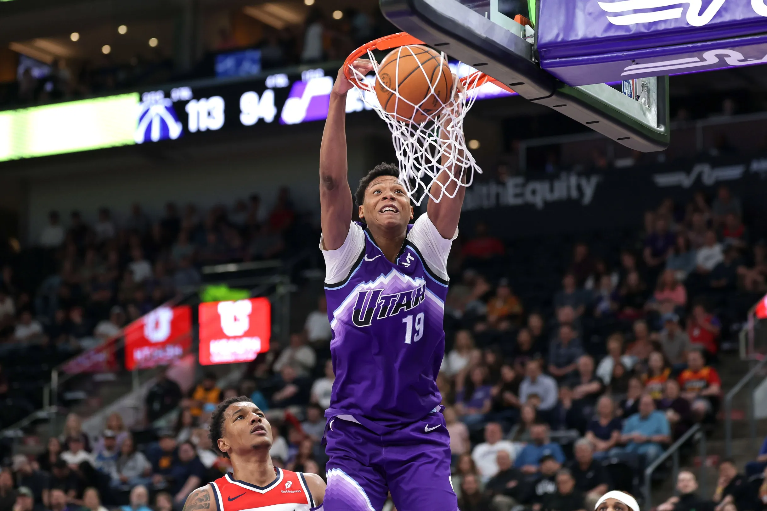 Wizards End Losing Streak With Dominant Win Over Short-Handed Jazz