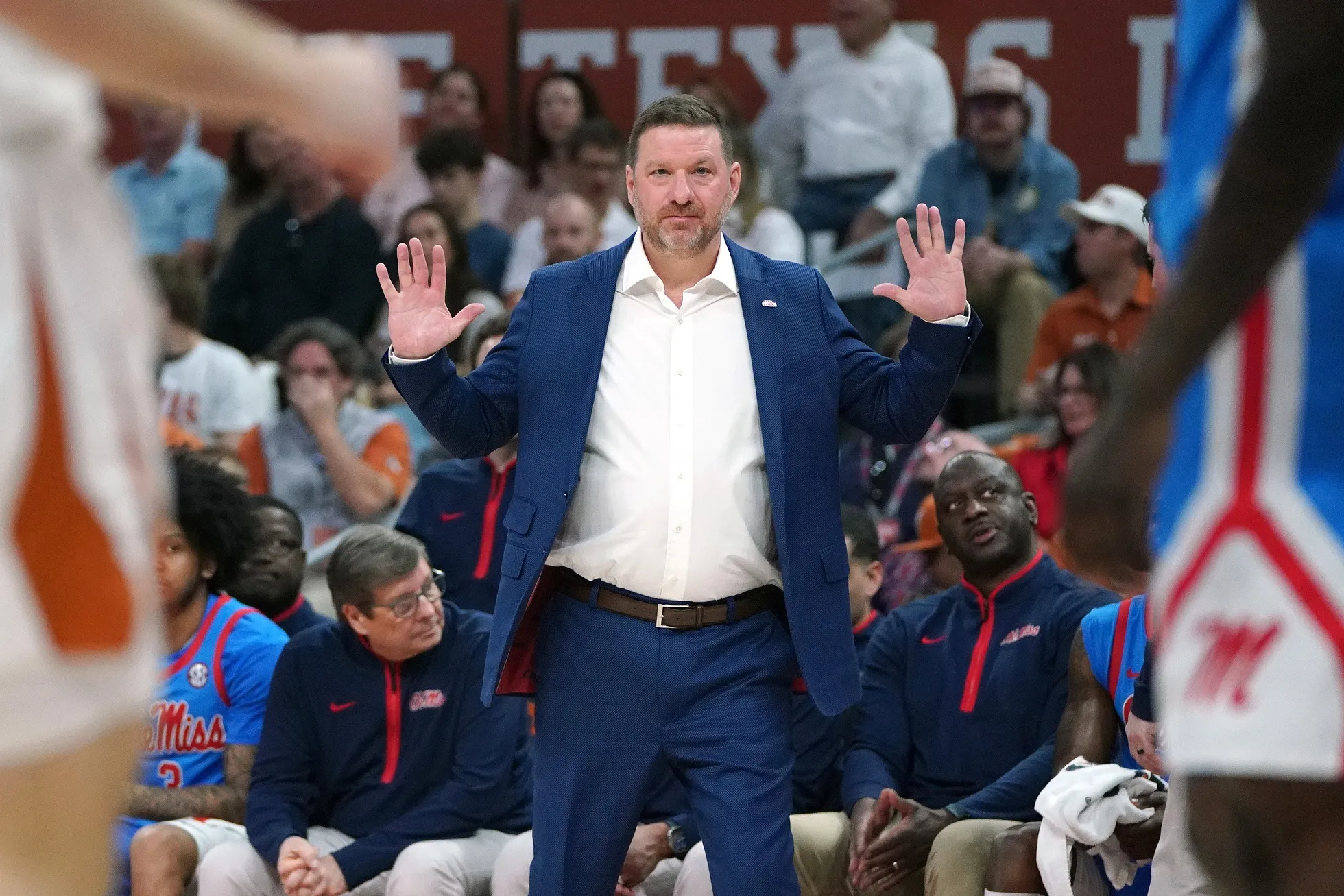 Ole Miss Falls to Texas as Chris Beard Faces Former Team
