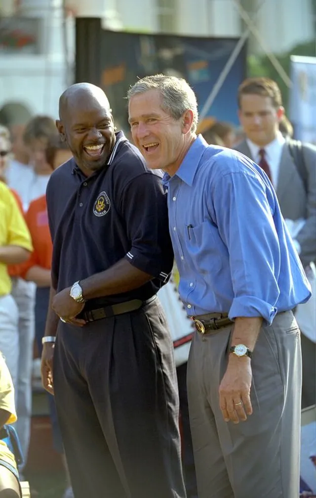 The Bush White House on Wikimedia