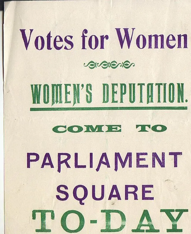 Women’s Social and Political Union on Wikimedia Commons