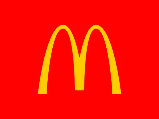 Flag: McDonald's SVG: SilentSpike on Wikimedia Commons
