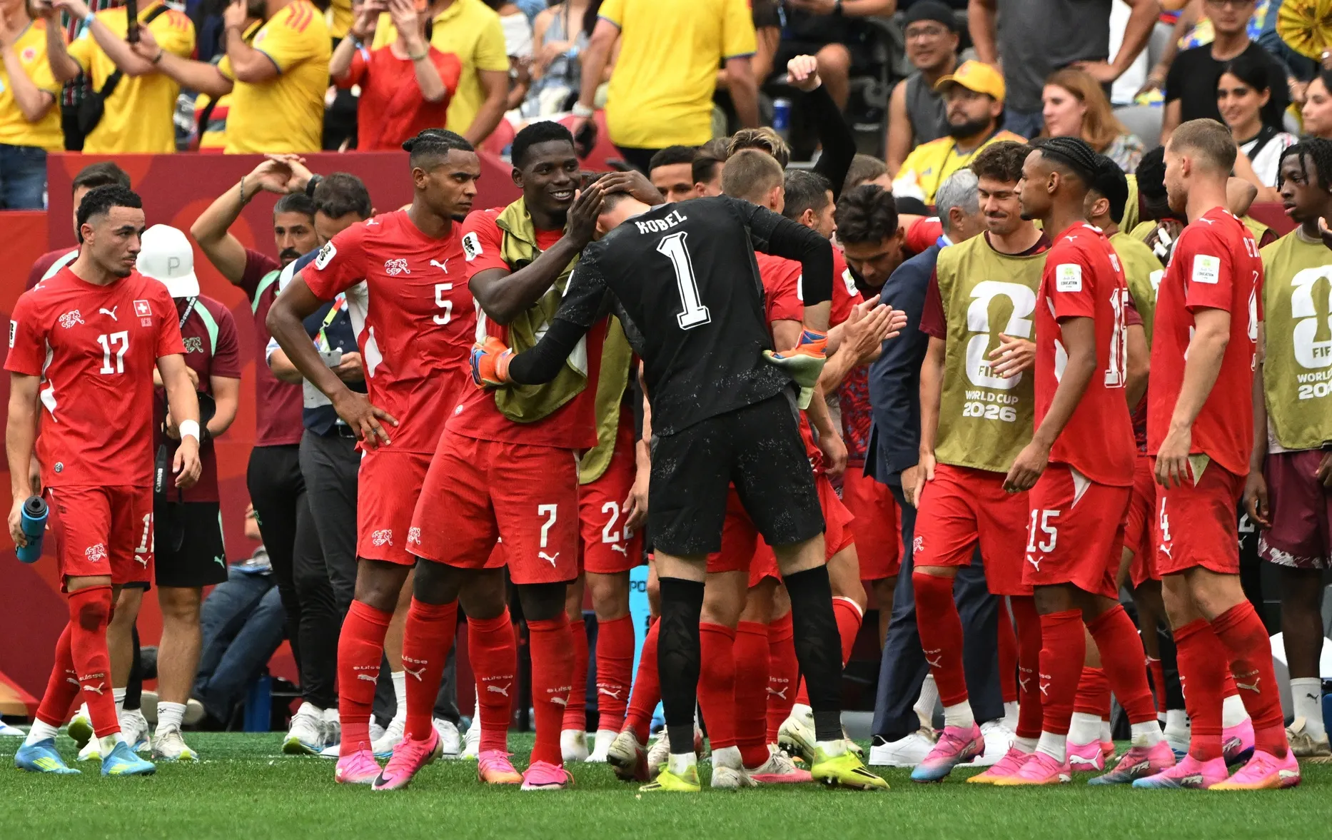 Switzerland Edges Colombia in Shootout to Reach World Cup Quarterfinal Showdown