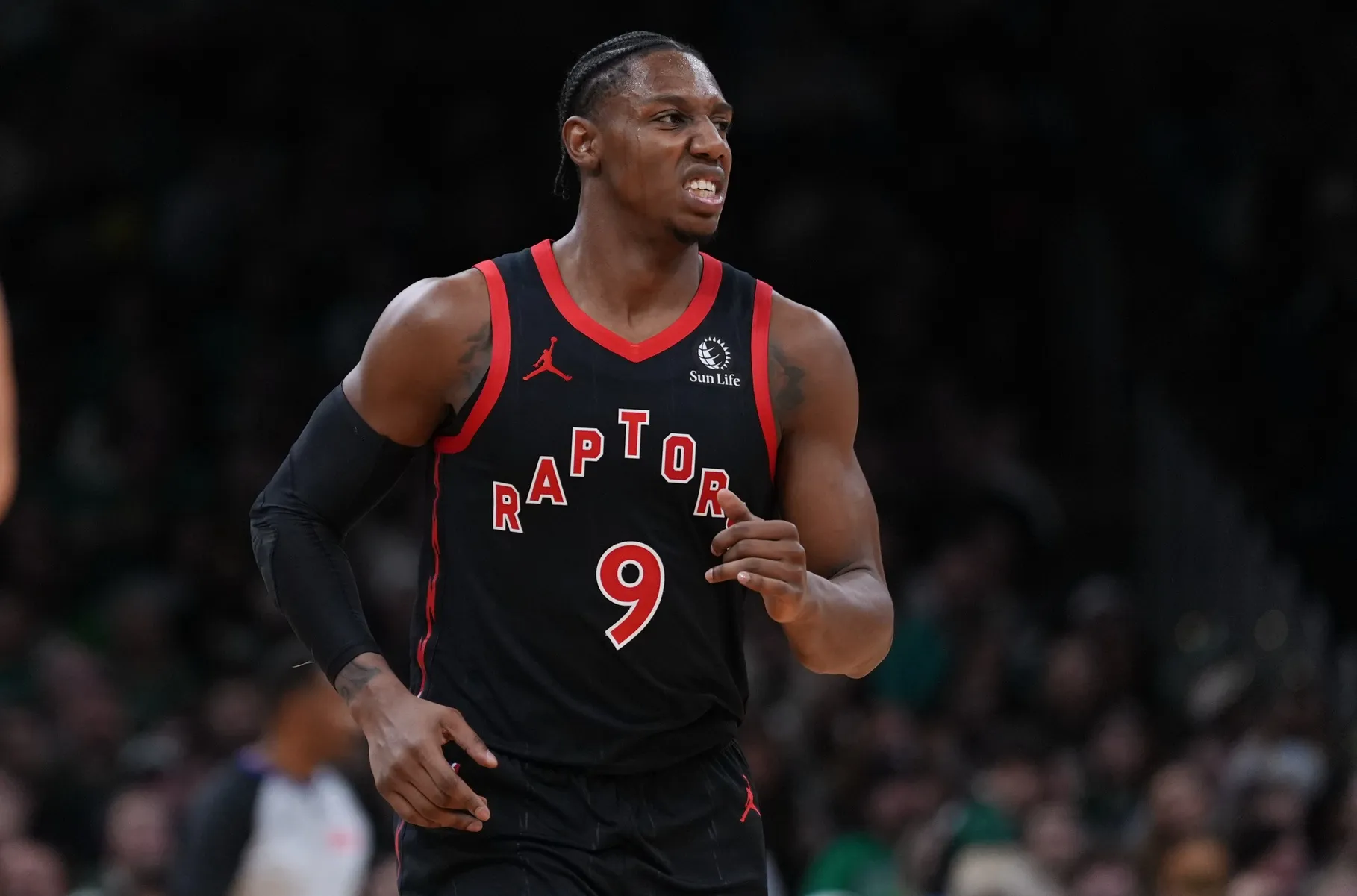 Barrett’s Late Exit Clouds Raptors’ Loss in Boston