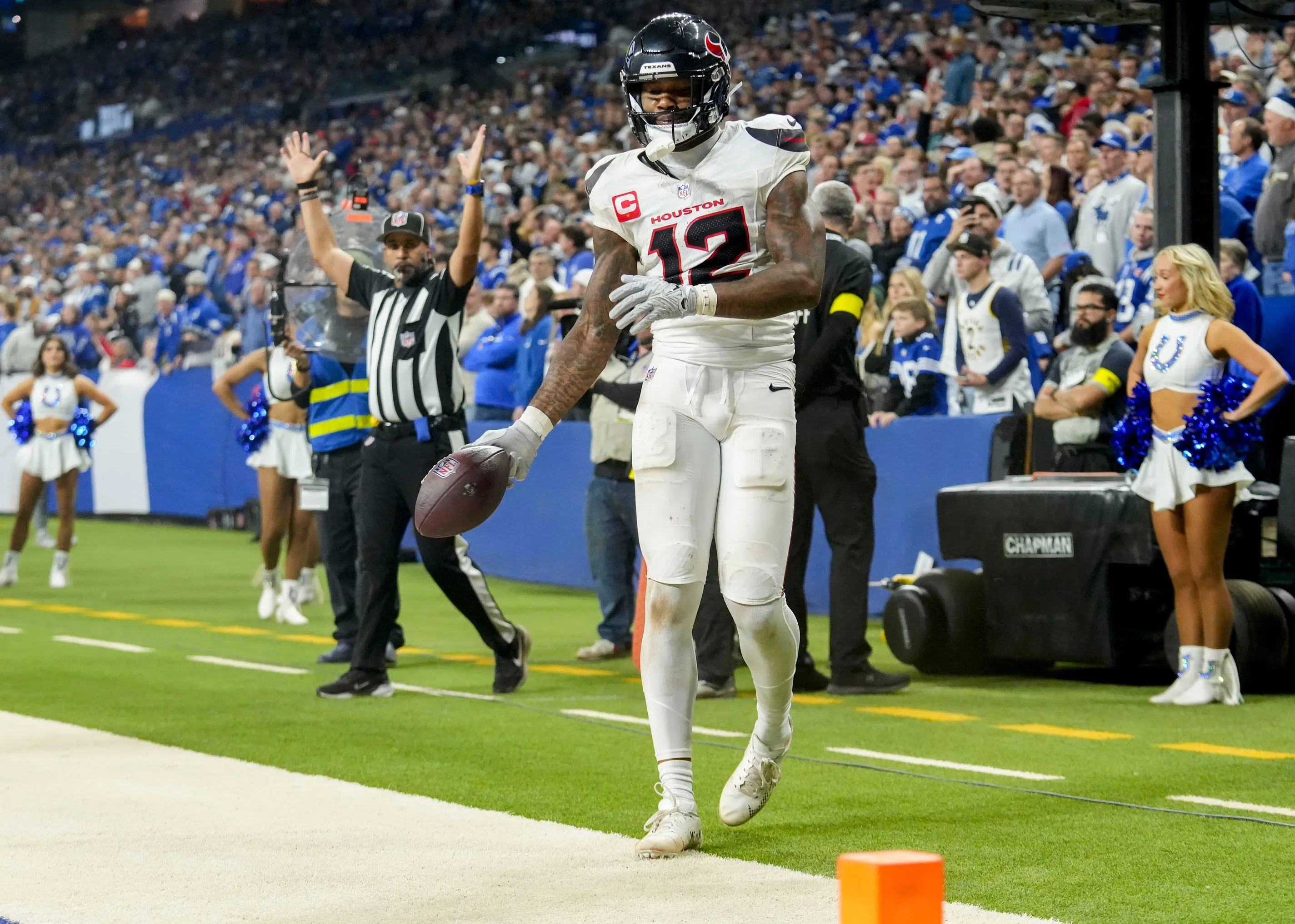 Texans Face Patriots Without Star Receiver Nico Collins