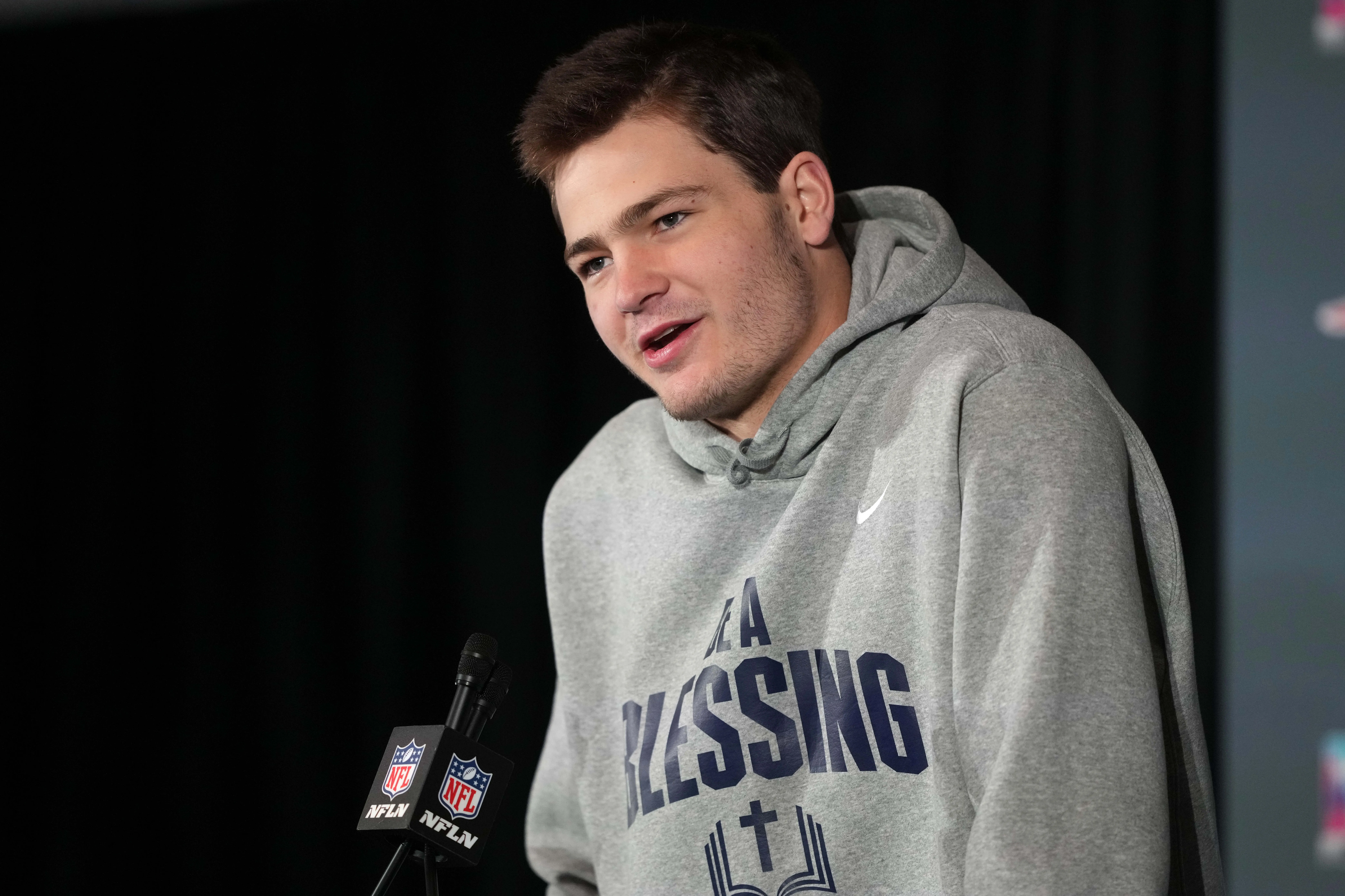 Drake Maye’s Super Bowl Message Had Nothing to Do With Football