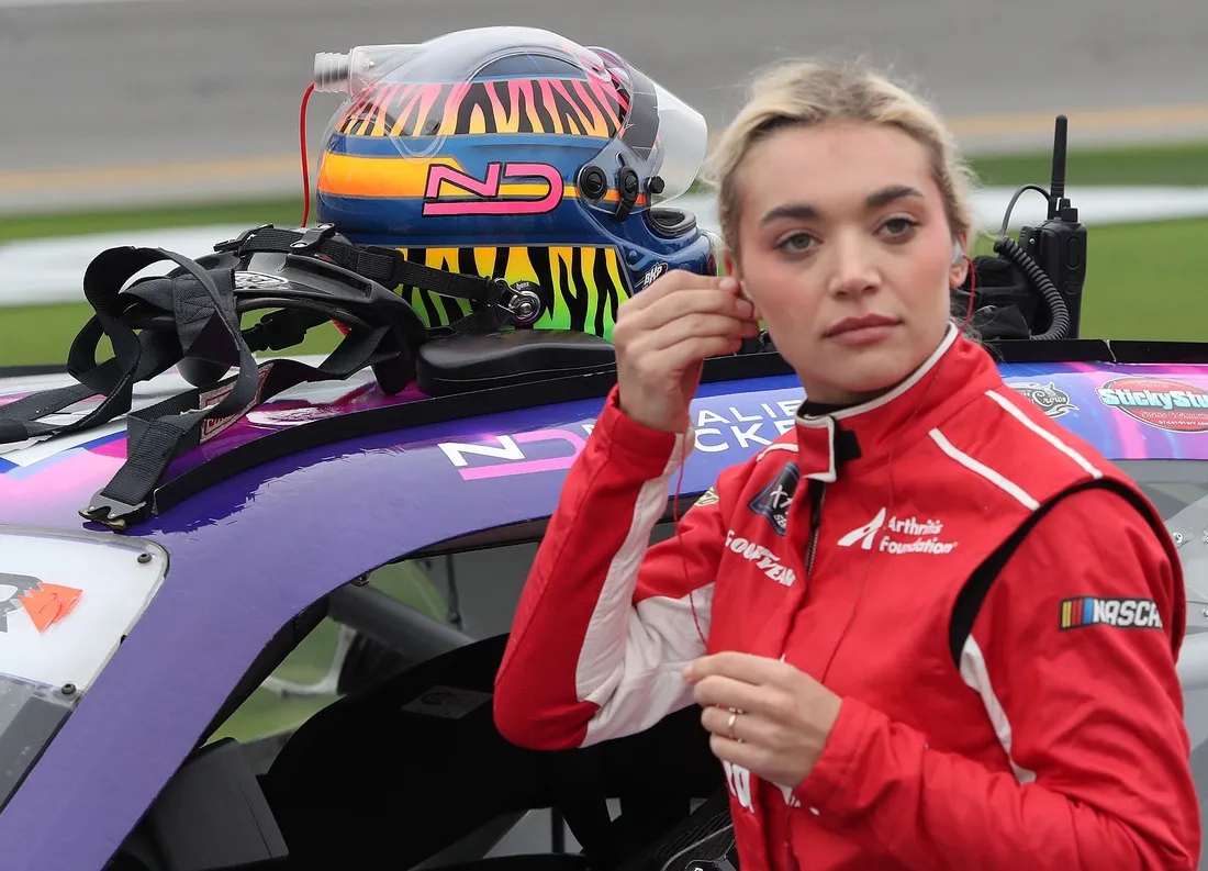Natalie Decker Makes Spicy Valentine’s Day Comeback at Daytona