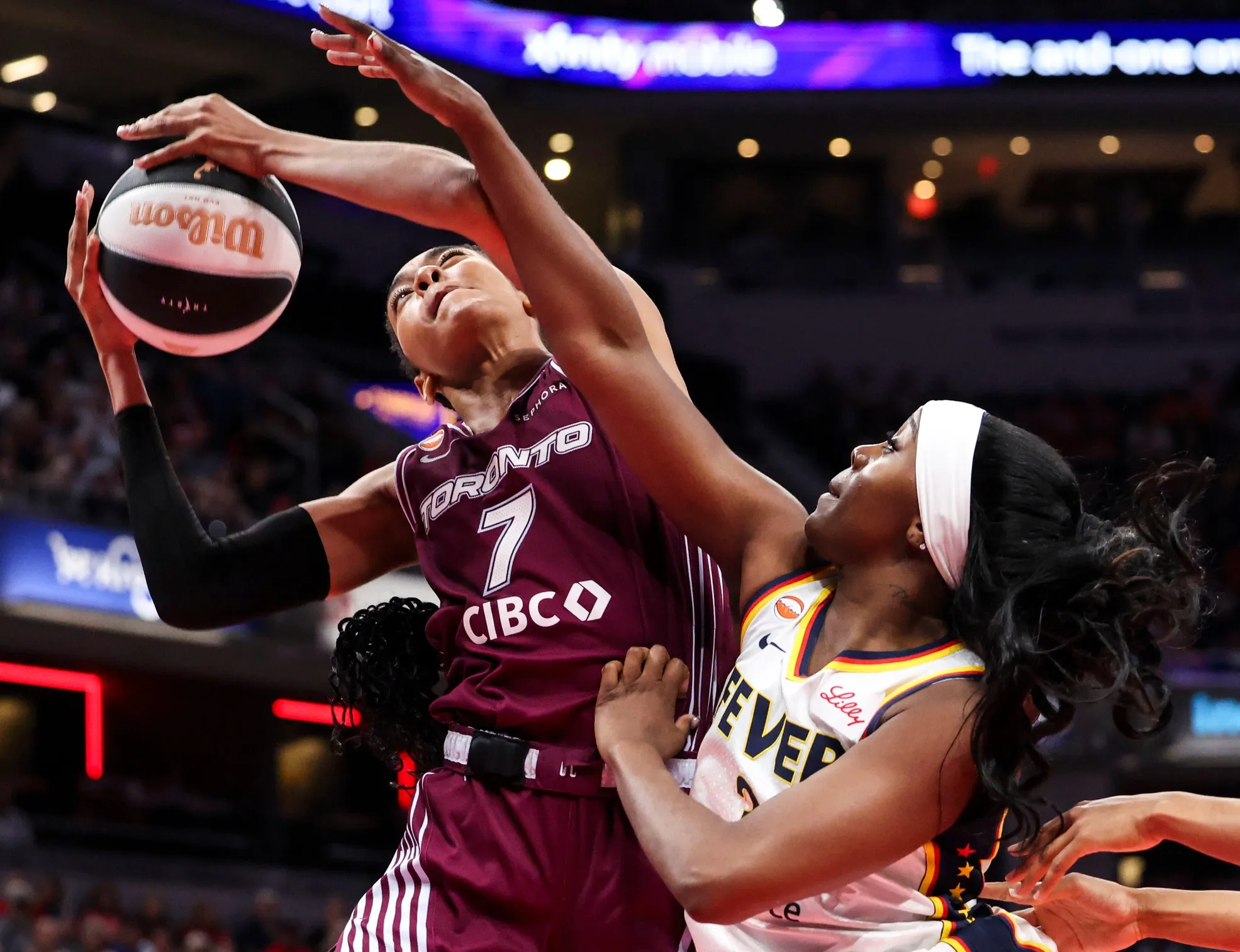 Fever Rookie Raven Johnson Questionable After Ankle Injury Before Tempo Match