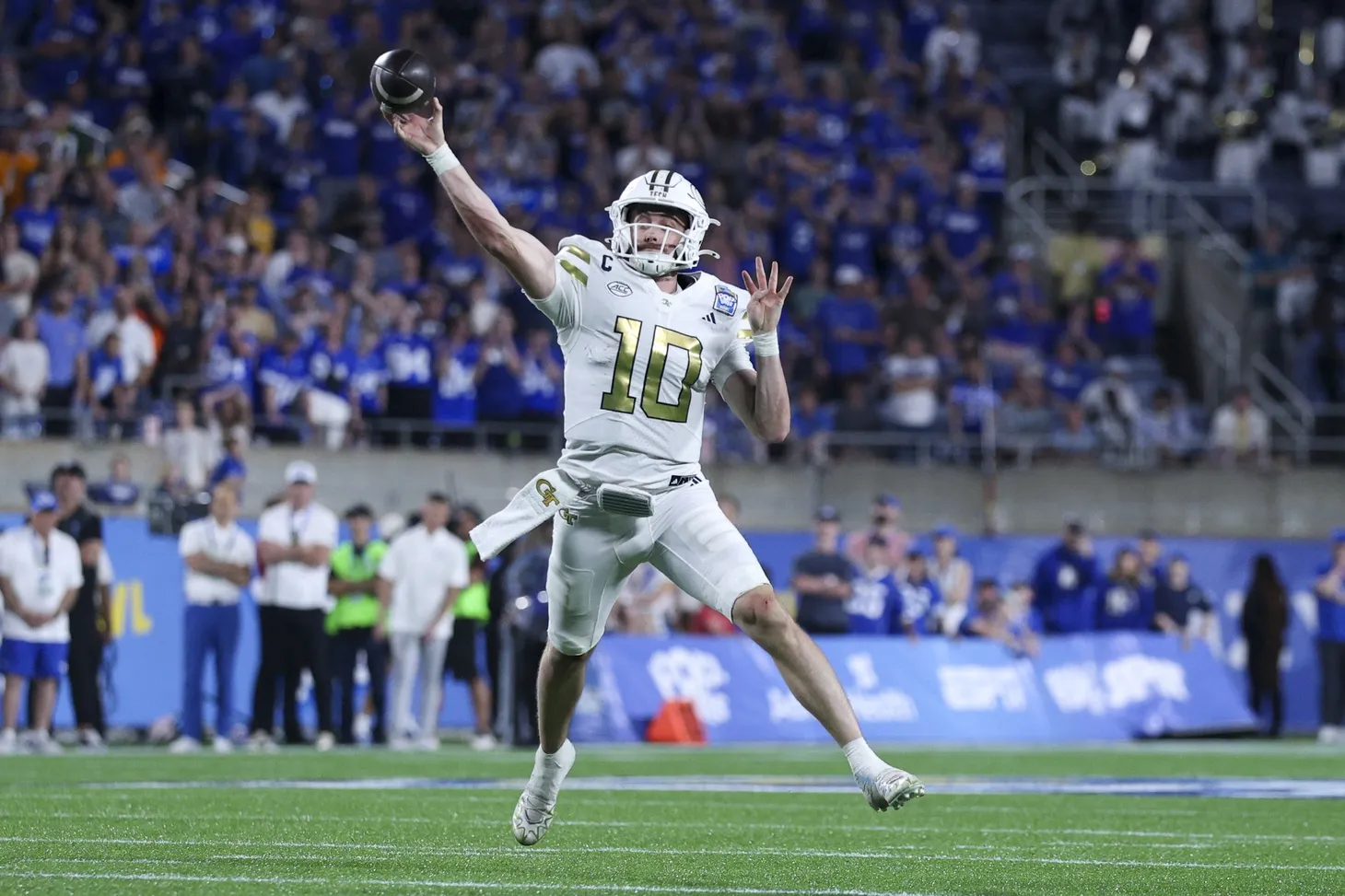 Haynes King’s Georgia Tech Career Ends in Pop-Tarts Bowl Heartbreaker
