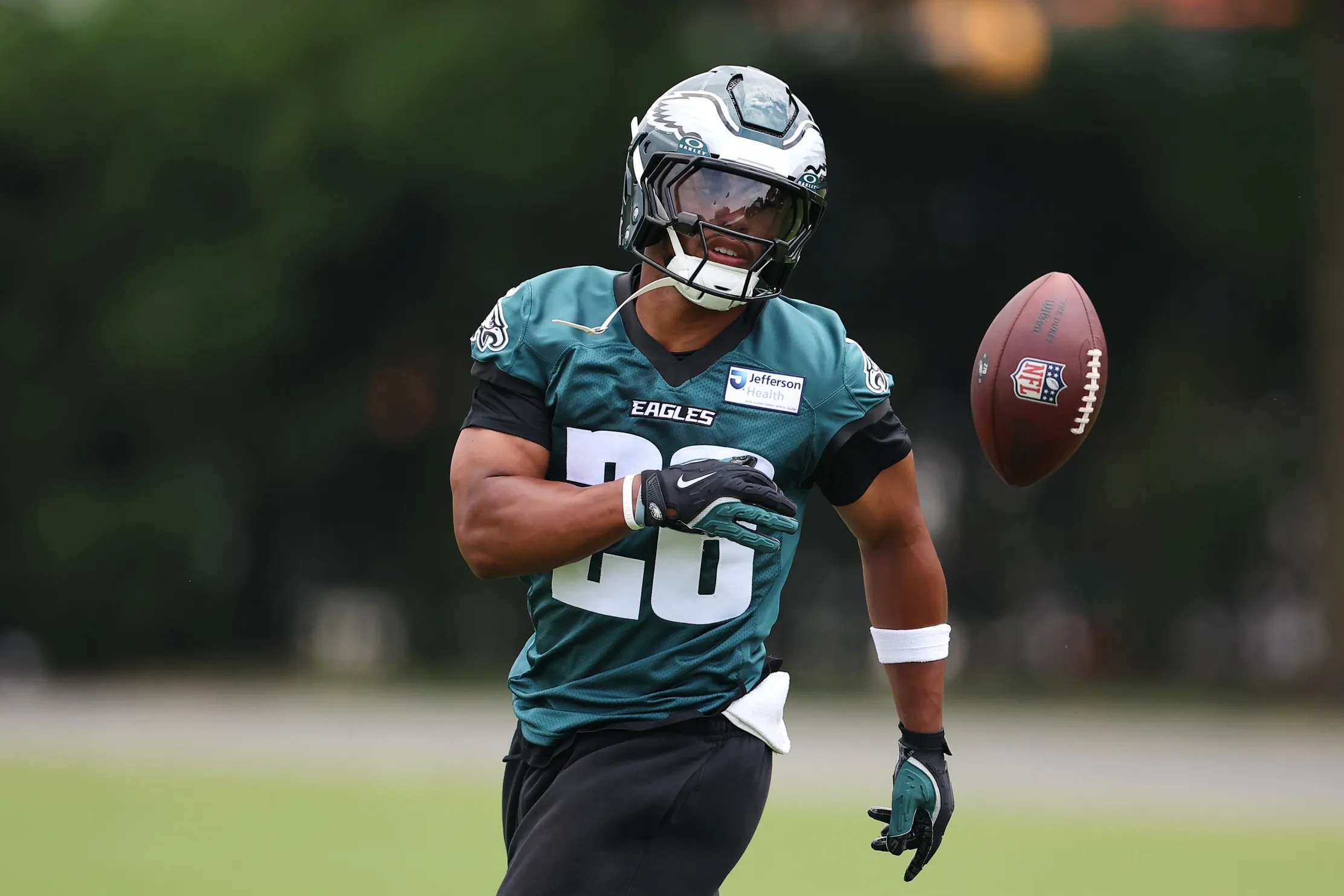 Eagles Celebrate Saquon Barkley After TIME Sports Influence Recognition