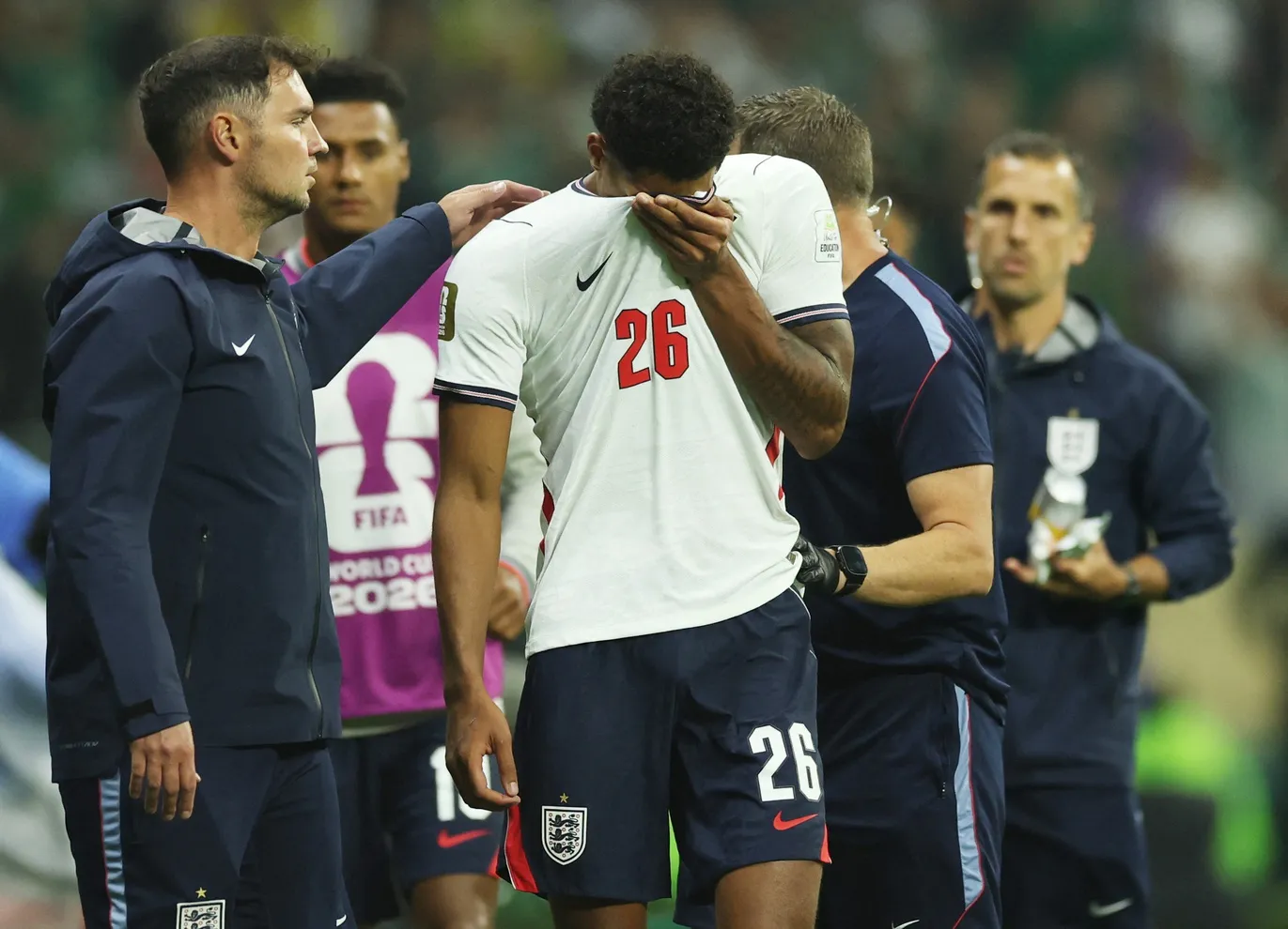 England Dealt Major Blow as Jarell Quansah Receives Two-Match World Cup Ban