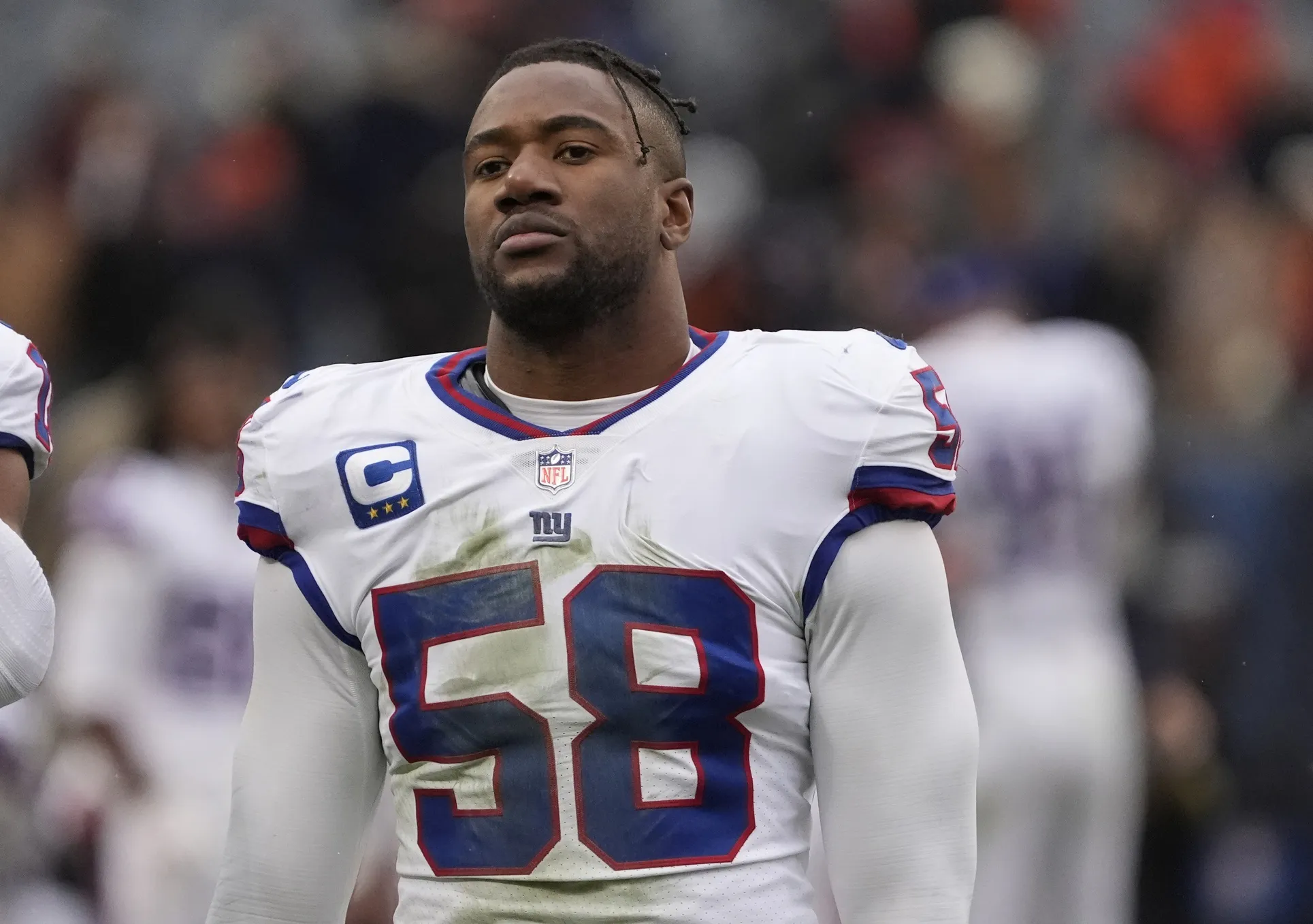Giants Release Bobby Okereke as Harbaugh Begins Overhaul