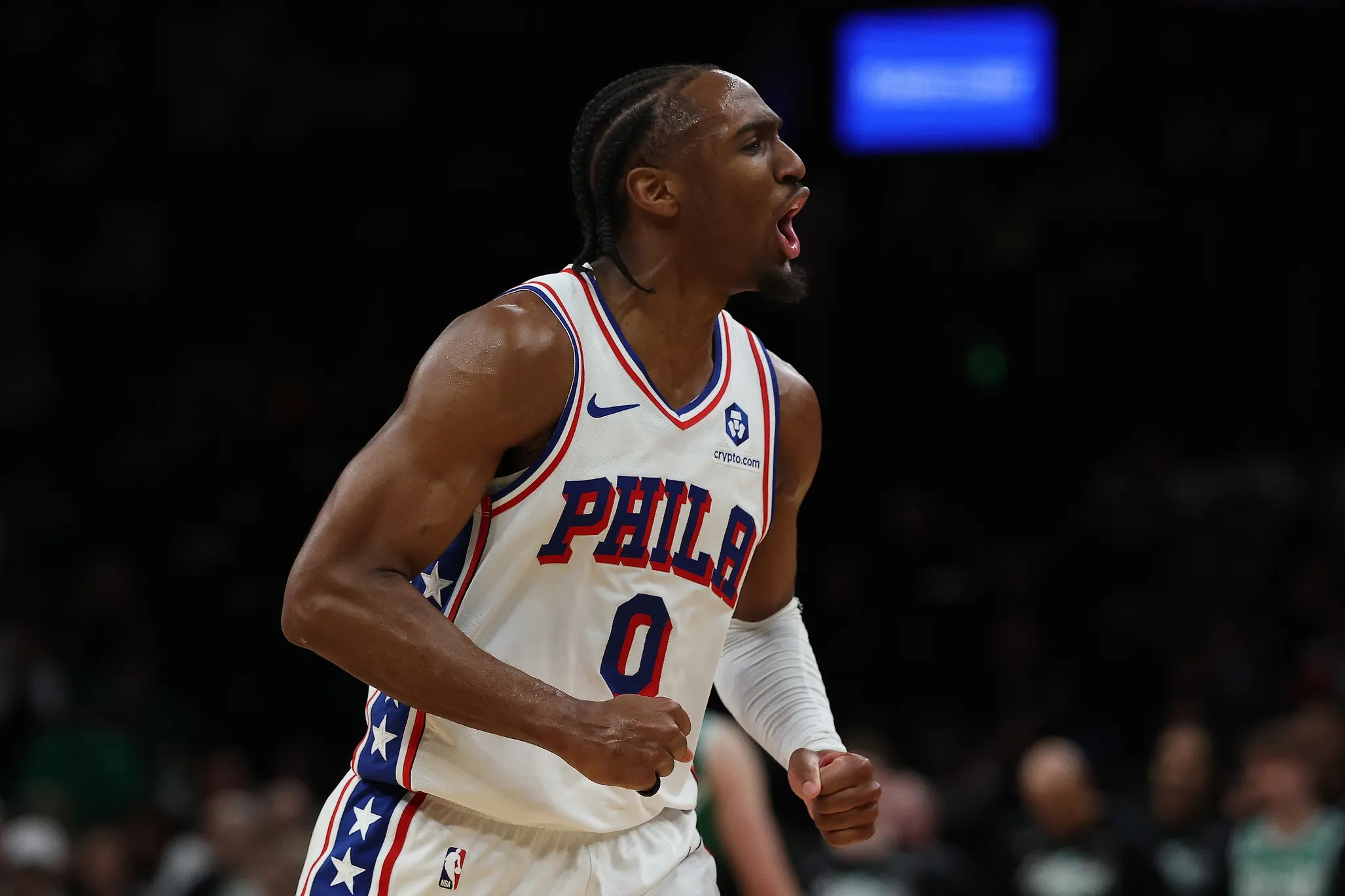Maxey Praises Embiid’s Dominance After 76ers Eliminate Celtics in Game 7