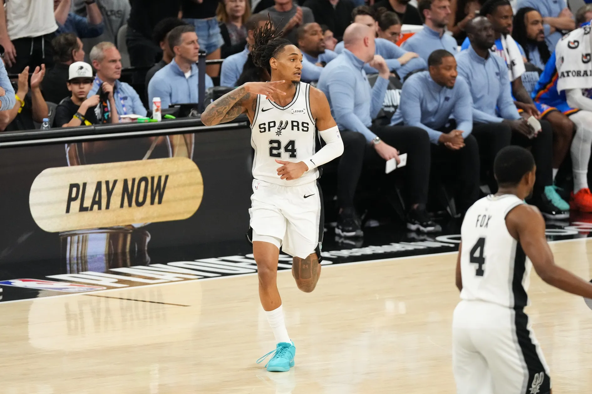 Spurs Match Thunder’s Physical Style to Even Intense West Finals Series