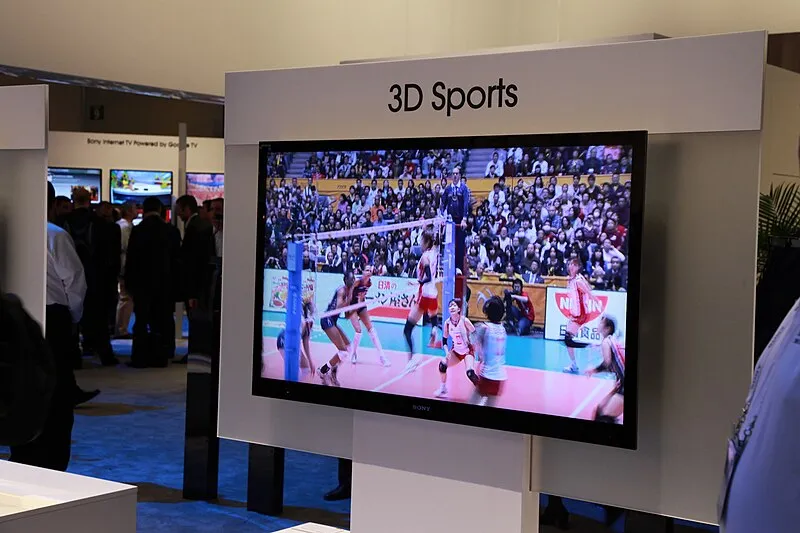 Sony 3D TV on Wikimedia Commons