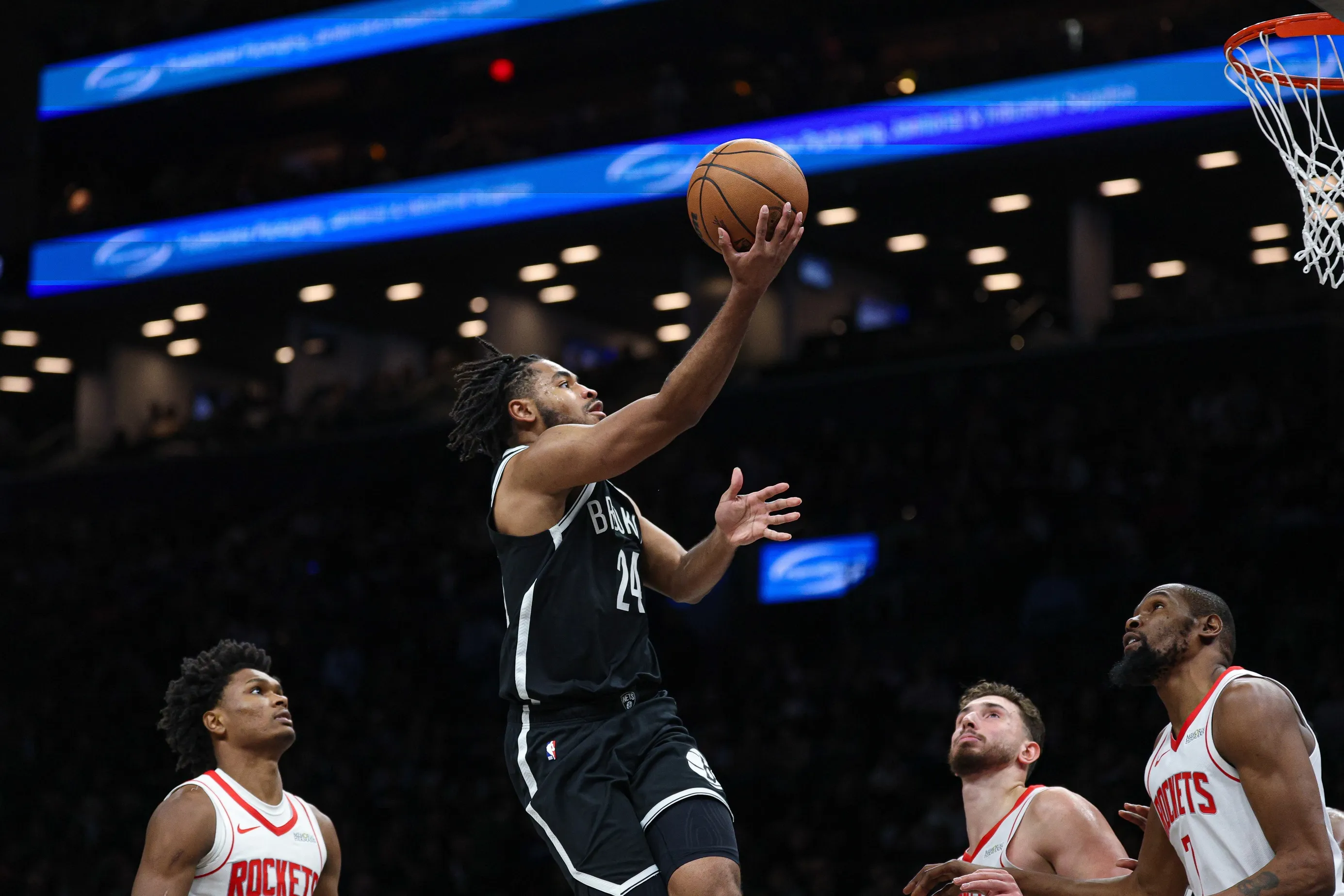 Nets Search for Balance as Cam Thomas Leads from the Bench in Opening-Day Rout