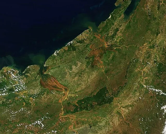 MODIS Land Rapid Response Team, NASA GSFC on wikimedia