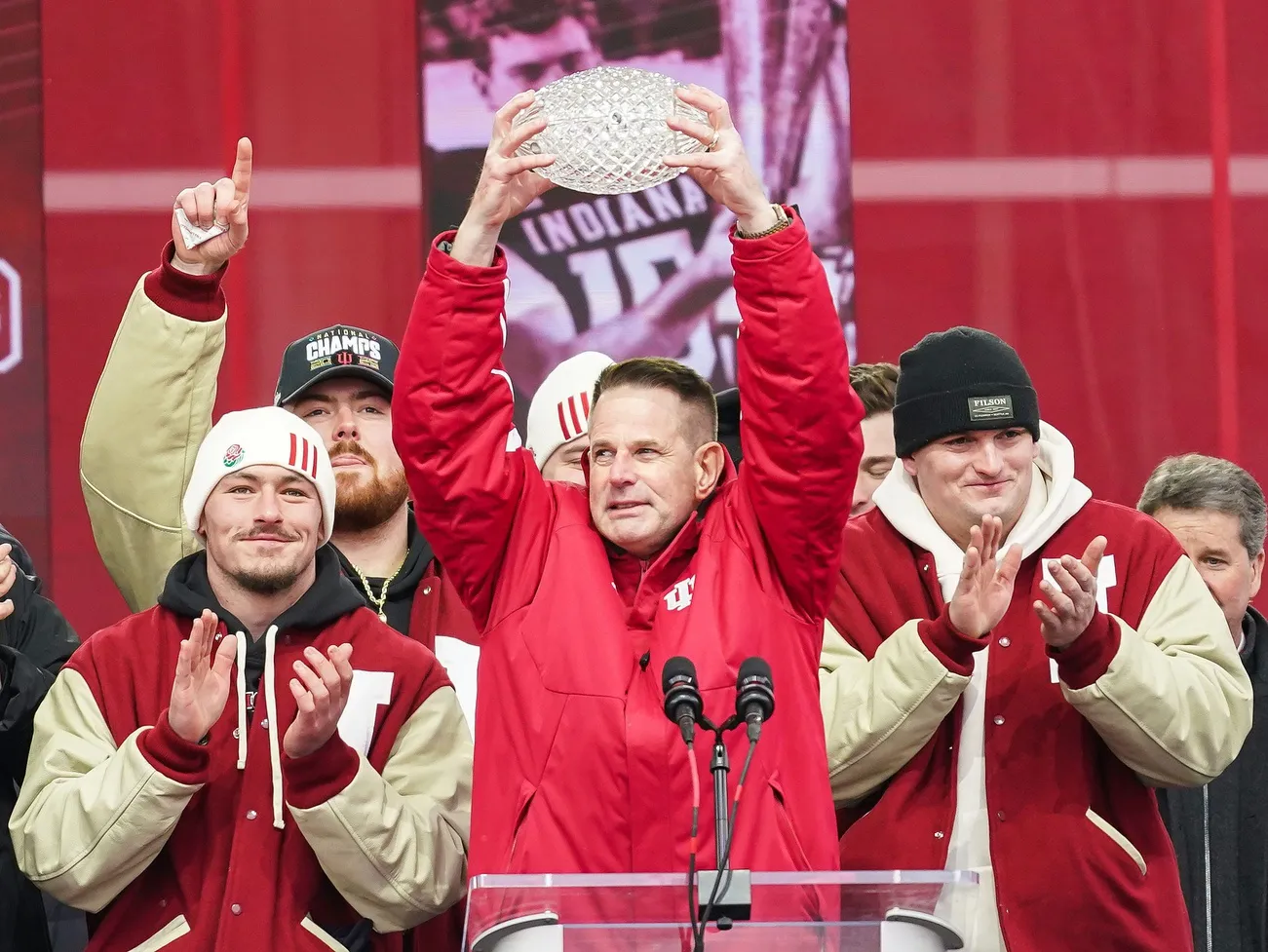 Hoosiers’ National Championship Celebration Highlights Family Moment for Coach Curt Cignetti