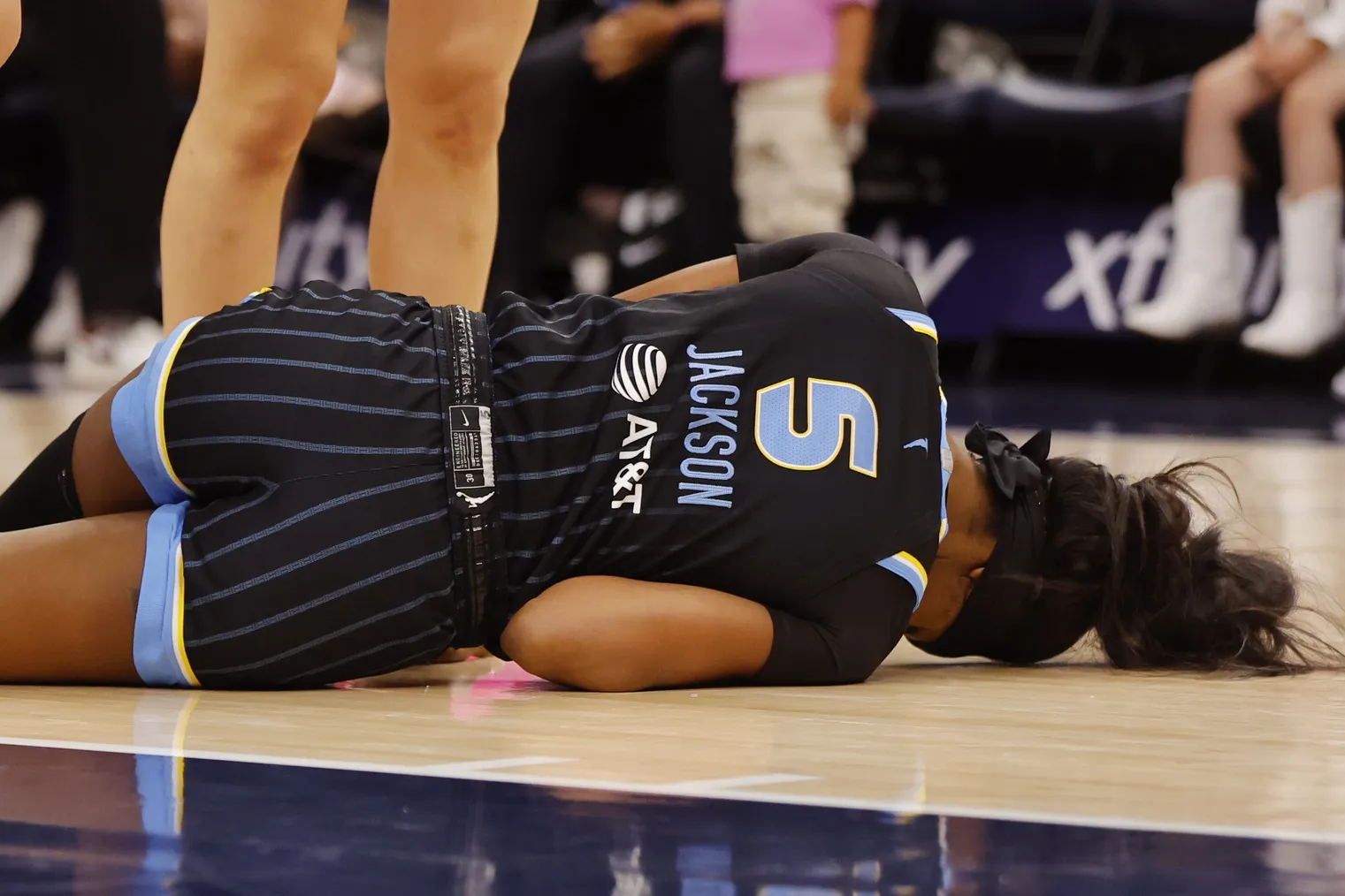 Rickea Jackson Injury Overshadows Sky’s Road Win Over Lynx